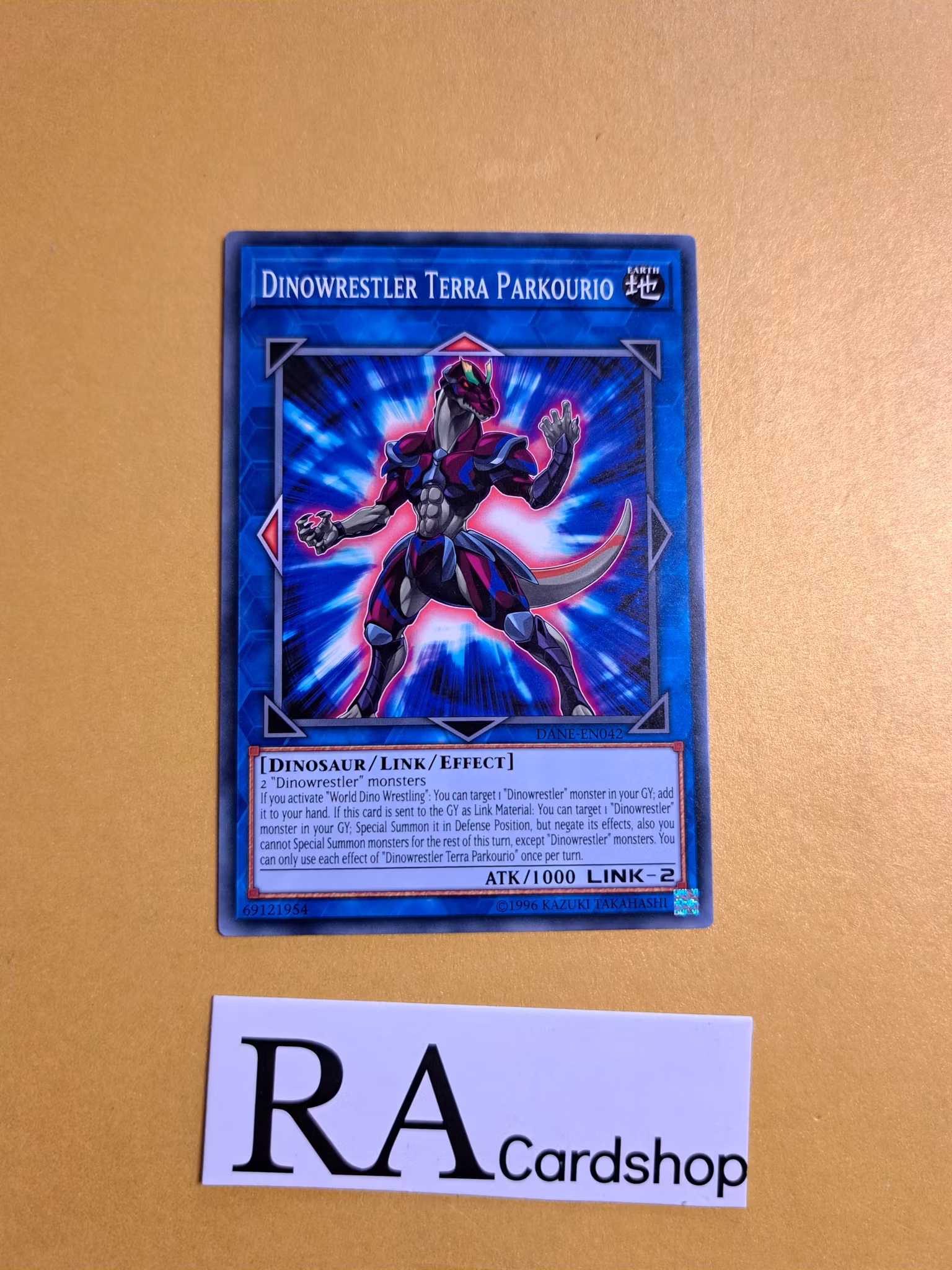 Dinowrestler Terra Parkourio Common DANE-EN042 Dark Neostorm DANE Yu-Gi-Oh