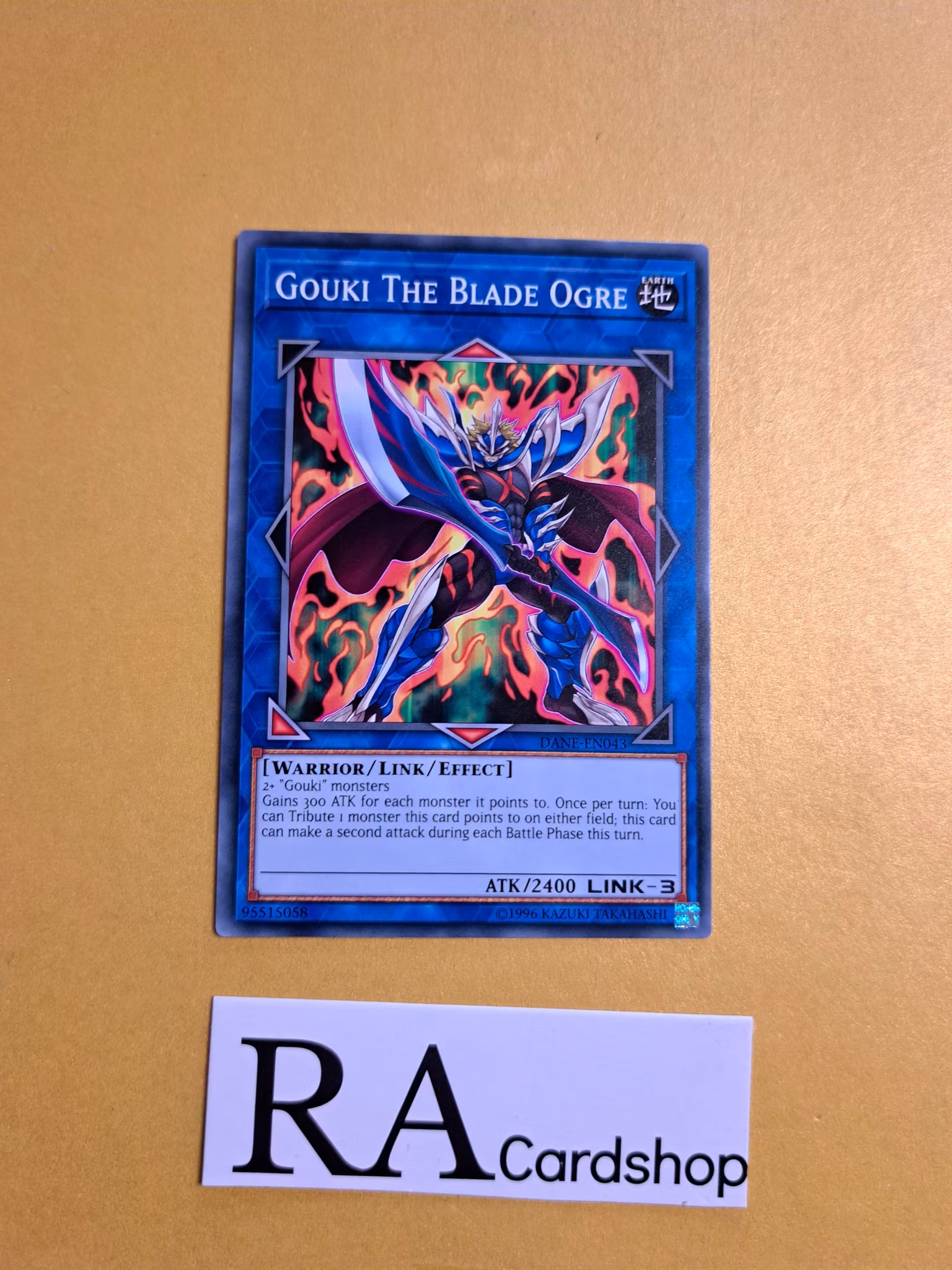 Gouki The Blade Ogre Common DANE-EN043 Dark Neostorm DANE Yu-Gi-Oh
