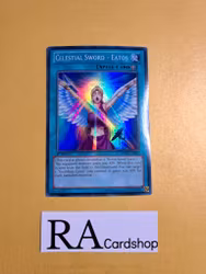 Celestial Sword - Eatos Super Rare DRLG-EN011 1st Edition Dragons of Legend DRLG Yu-Gi-Oh
