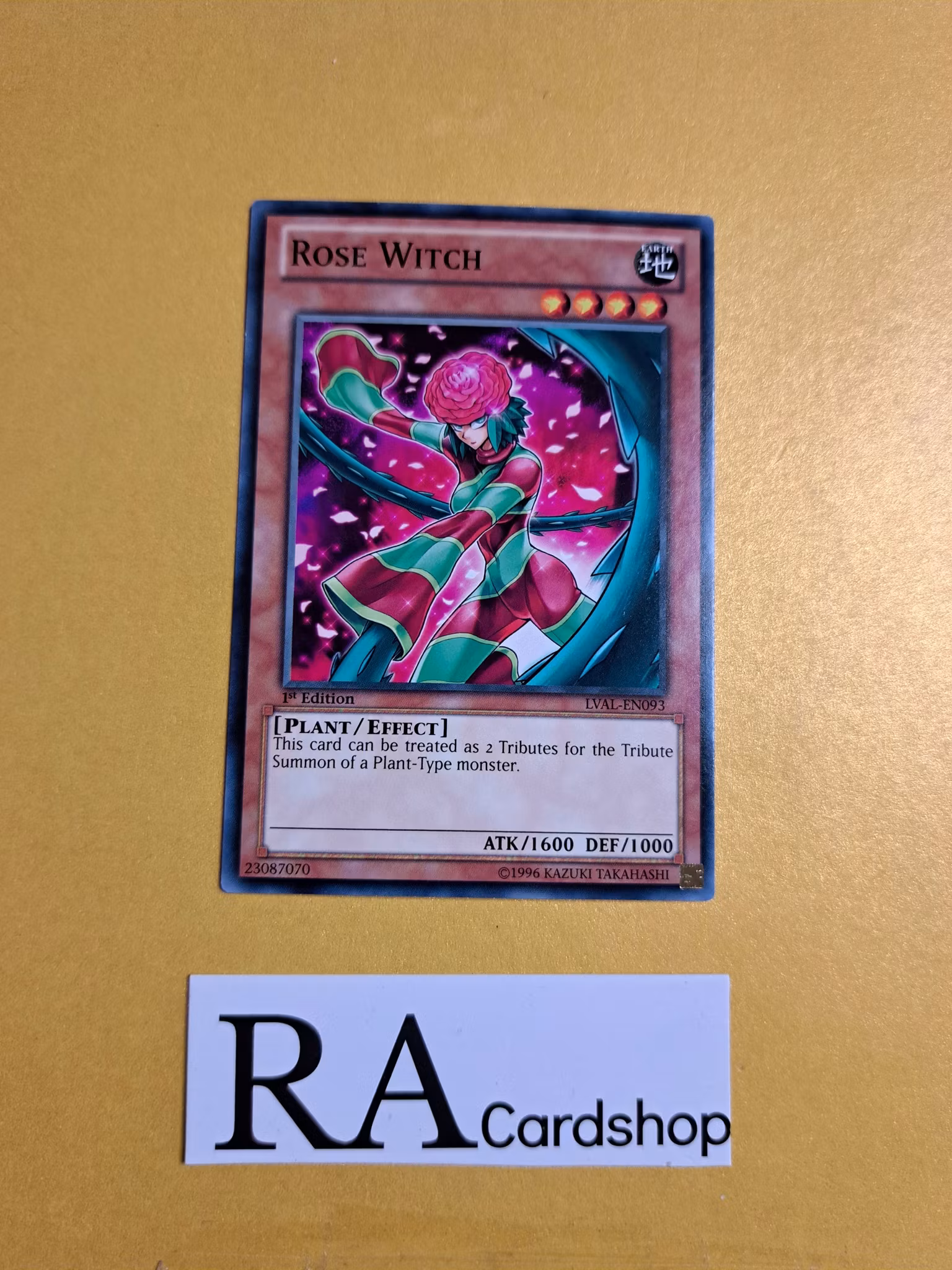 Rose Witch Common LVAL-EN093 1st Edition Legacy of the Valiant LVAL Yu-Gi-Oh