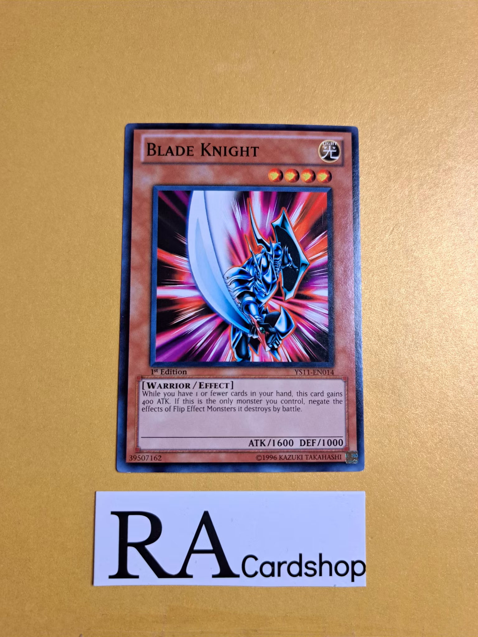 Blade Knight Common YS11-EN014 1st Edition Starter Deck: Dawn of the Xyz YS11 Yu-Gi-Oh