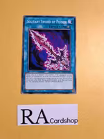 Solitary Sword of Poison Common MP19-EN123 1st Edition Gold Sarcophagus Tin Mega Pack 2019 MP19 Yu-Gi-Oh