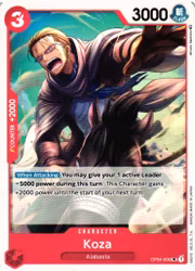 Koza Uncommon OP04-006 Kingdoms of Intrigue OP04 One Piece