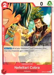 Nefeltari Cobra Common OP04-012 Kingdoms of Intrigue OP04 One Piece