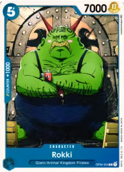 Rokki Common OP04-054 Kingdoms of Intrigue OP04 One Piece