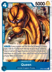 Queen Uncommon OP04-046 Kingdoms of Intrigue OP04 One Piece