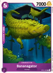 Bananagator Common OP04-062 Kingdoms of Intrigue OP04 One Piece