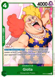 Giolla Common OP04-025 Kingdoms of Intrigue OP04 One Piece