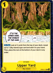 Upper Yard Uncommon OP05-117 Awakening of the New Era OP05 One Piece