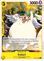 Kotori Uncommon OP05-103 Awakening of the New Era OP05 One Piece