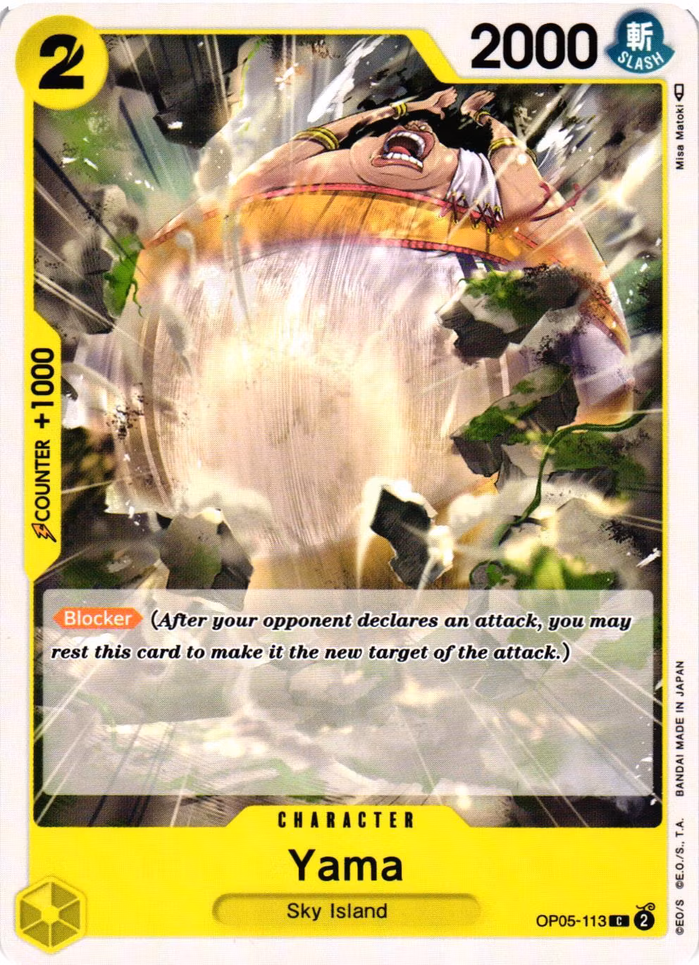 Yama Common OP05-113 Awakening of the New Era OP05 One Piece