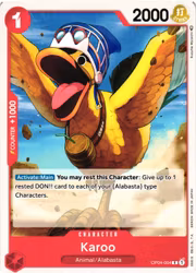 Karoo Common OP04-004 Kingdoms of Intrigue OP04 One Piece