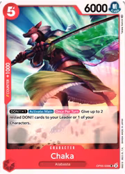 Chaka Uncommon OP05-008 Awakening of the New Era OP05 One Piece