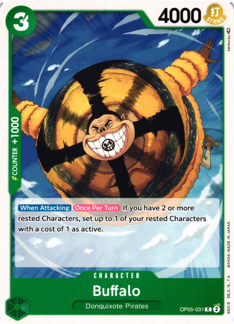 Buffalo Common OP05-031 Awakening of the New Era OP05 One Piece