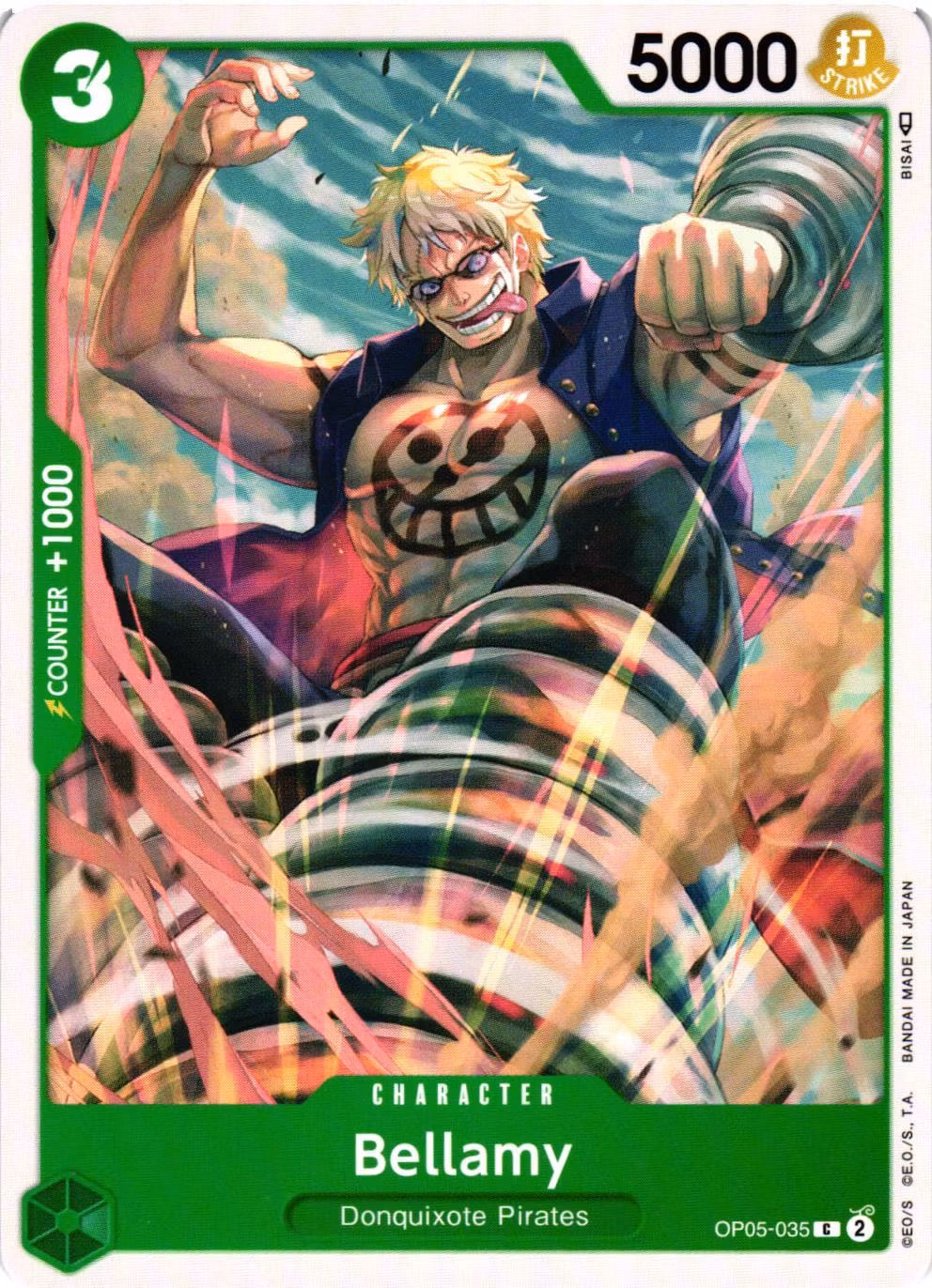 Bellamy Common OP05-035 Awakening of the New Era OP05 One Piece