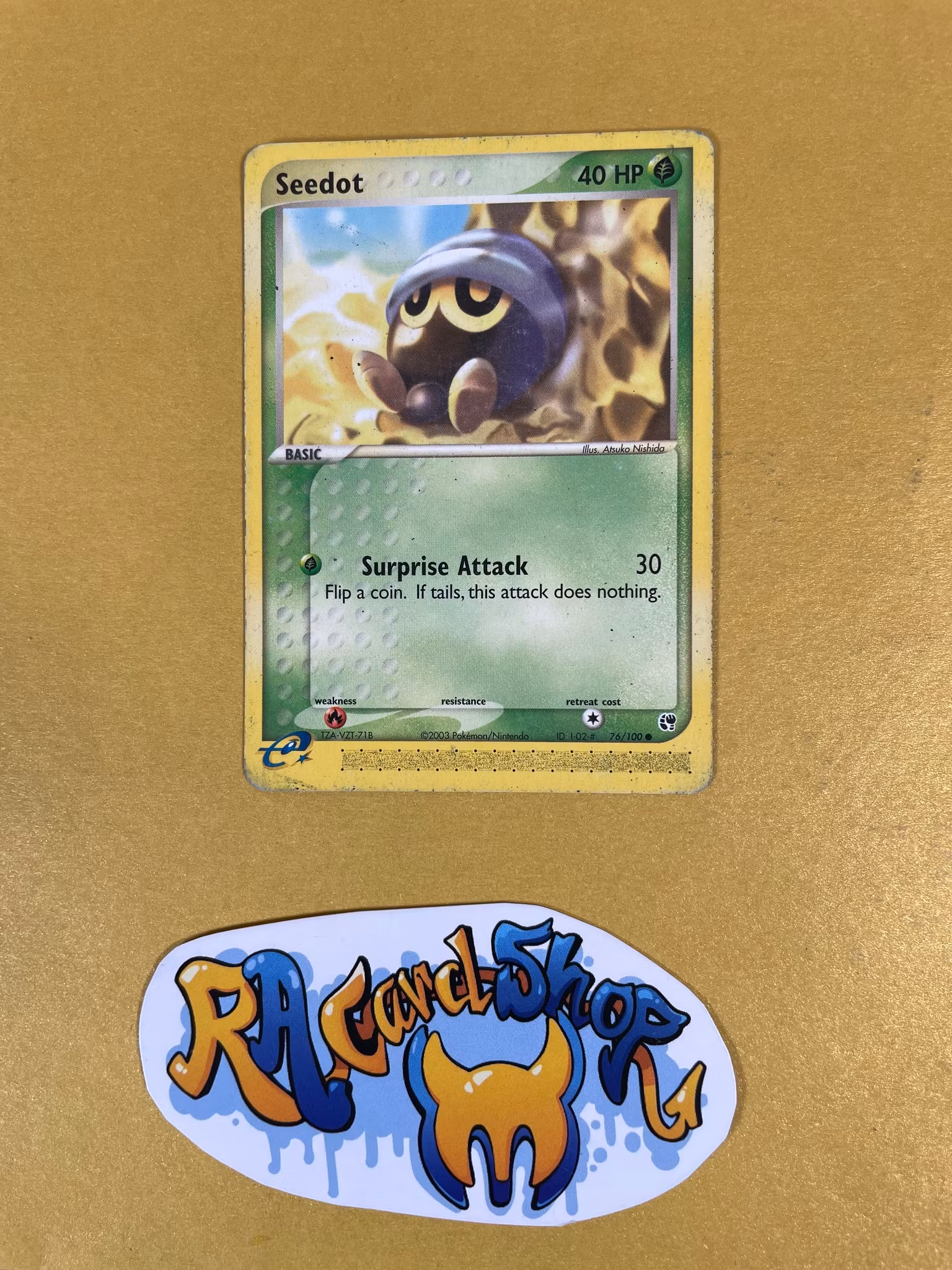 Seedot Common 76/100 (1) Ex Sandstorm Pokemon