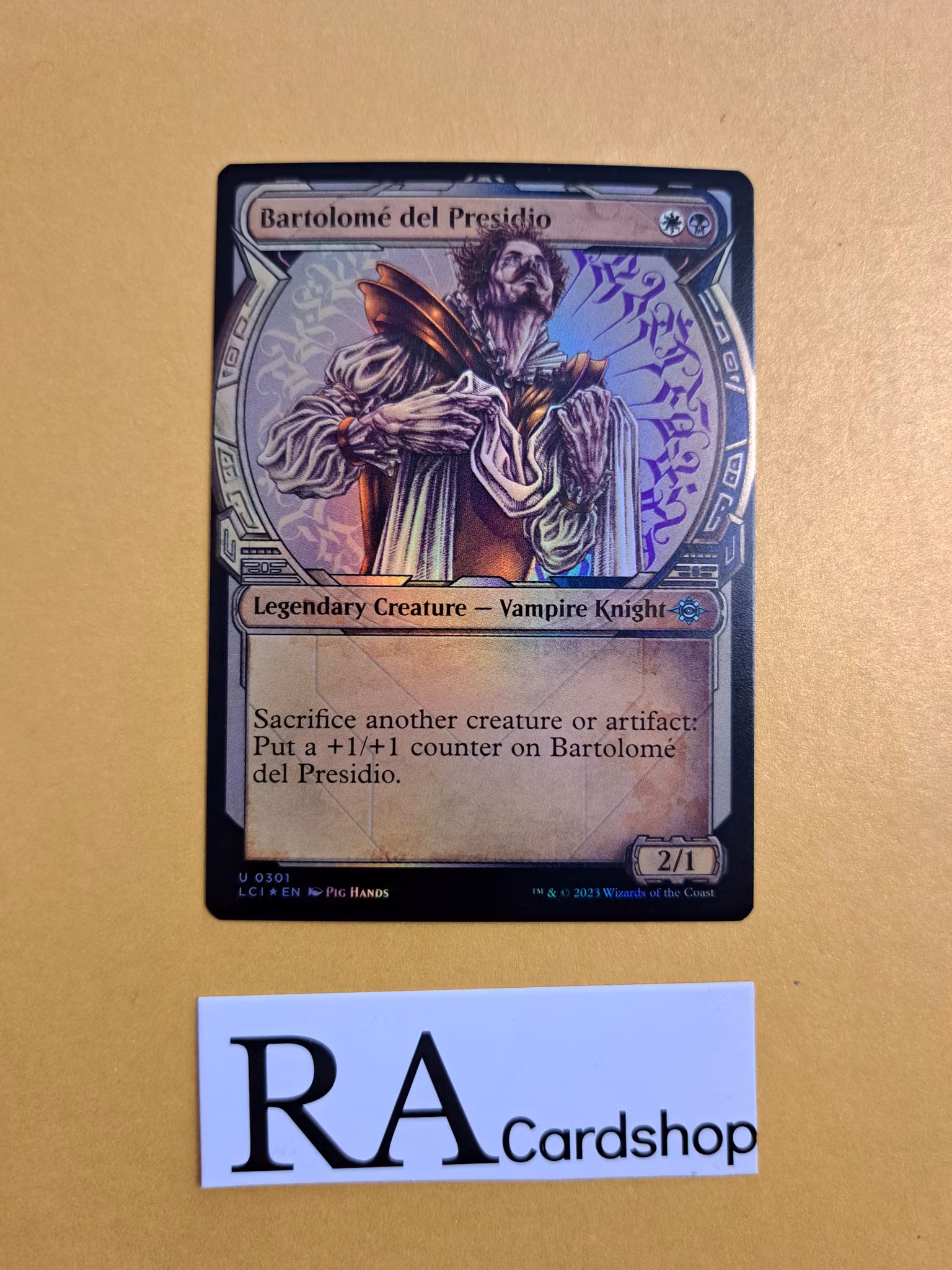 Bartolomé del Presidio Uncommon Foil 301 The Lost Caverns of Ixalan LCI Magic the Gathering