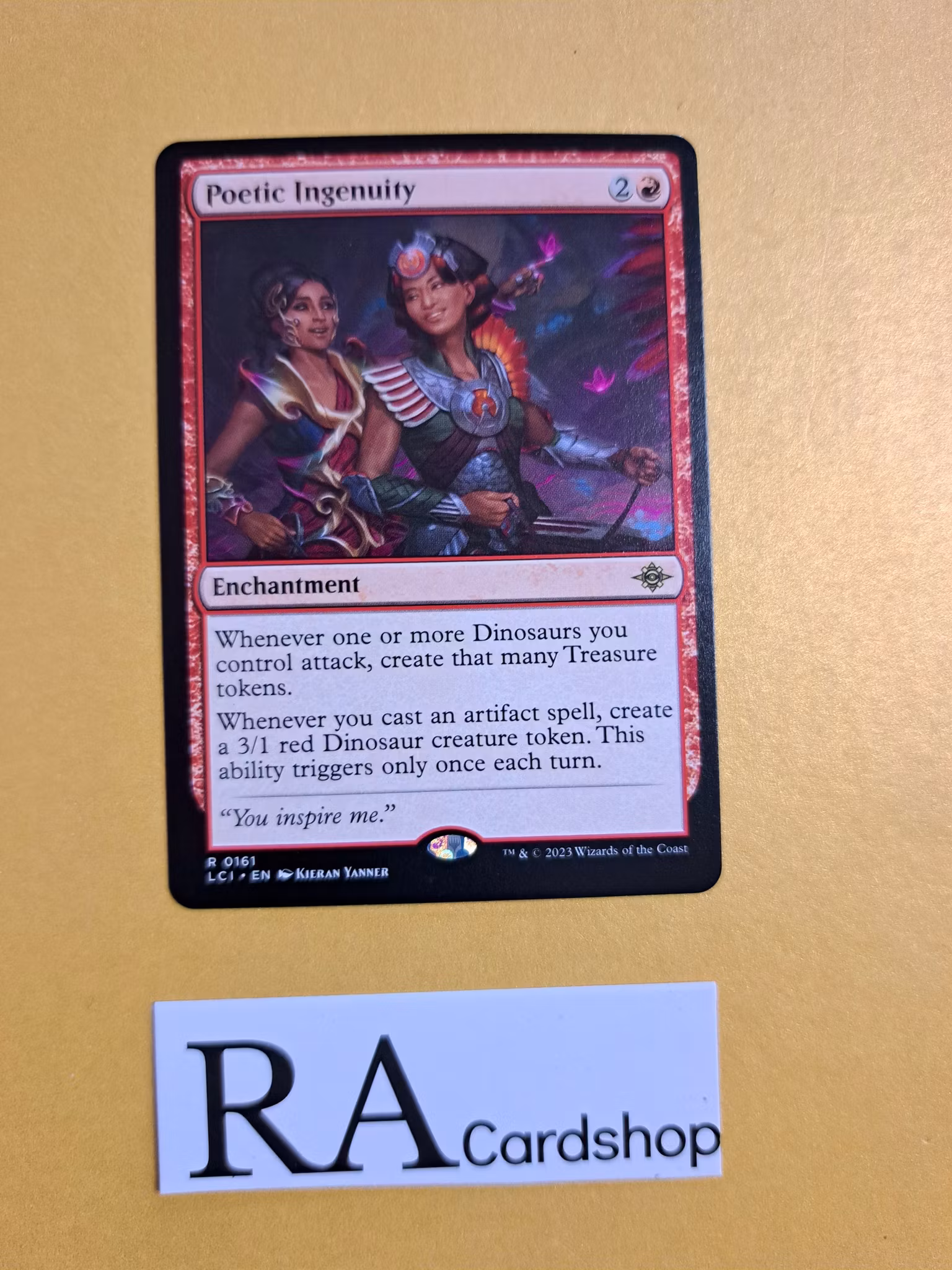 Poetic Ingenuity Rare 161 The Lost Caverns of Ixalan LCI Magic the Gathering