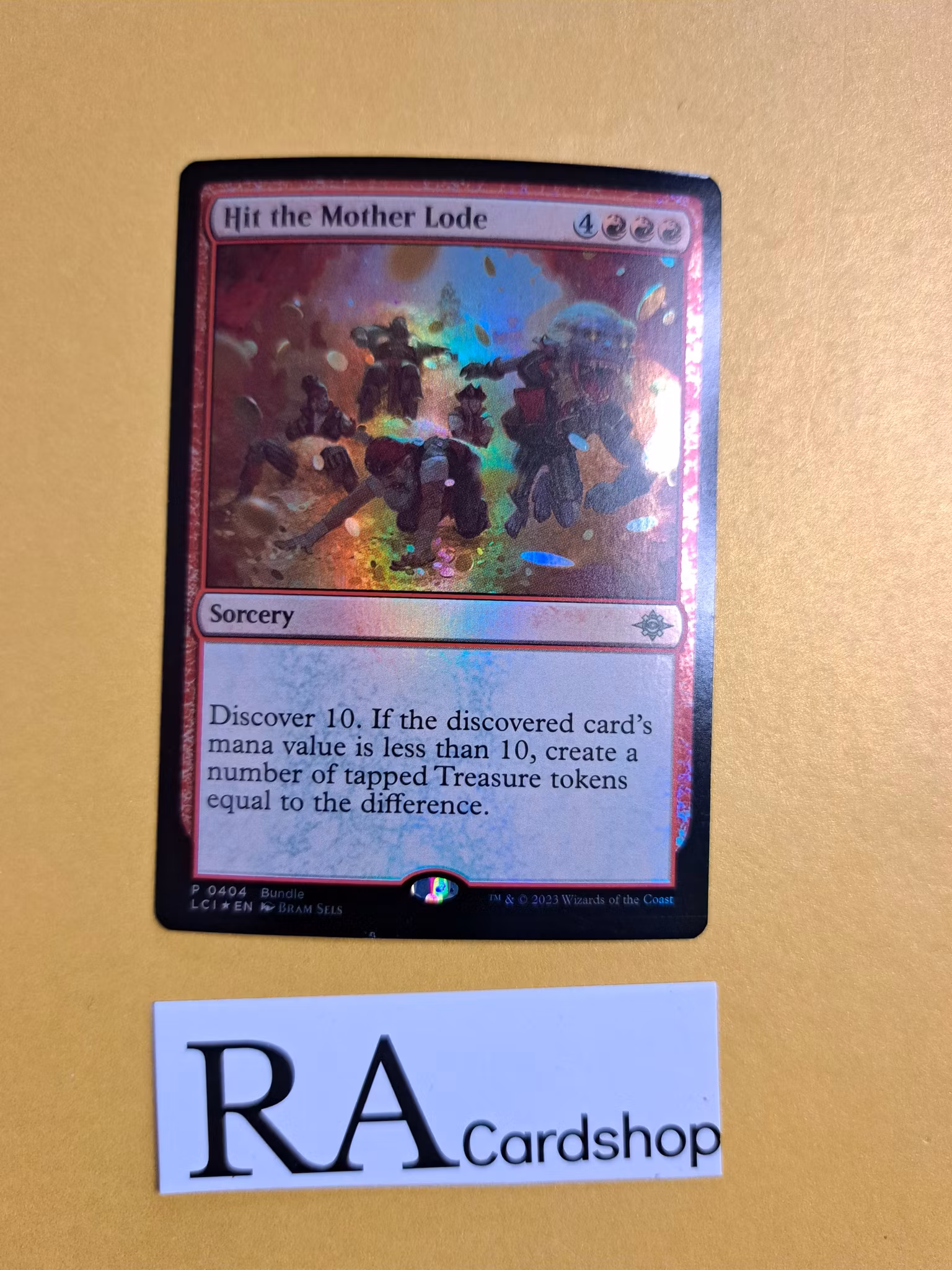 Hit the Mother Lode Rare Promo Foil 404 The Lost Caverns of Ixalan LCI Magic the Gathering