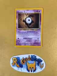 Unown E Common 67/75 Neo Discovery Pokemon