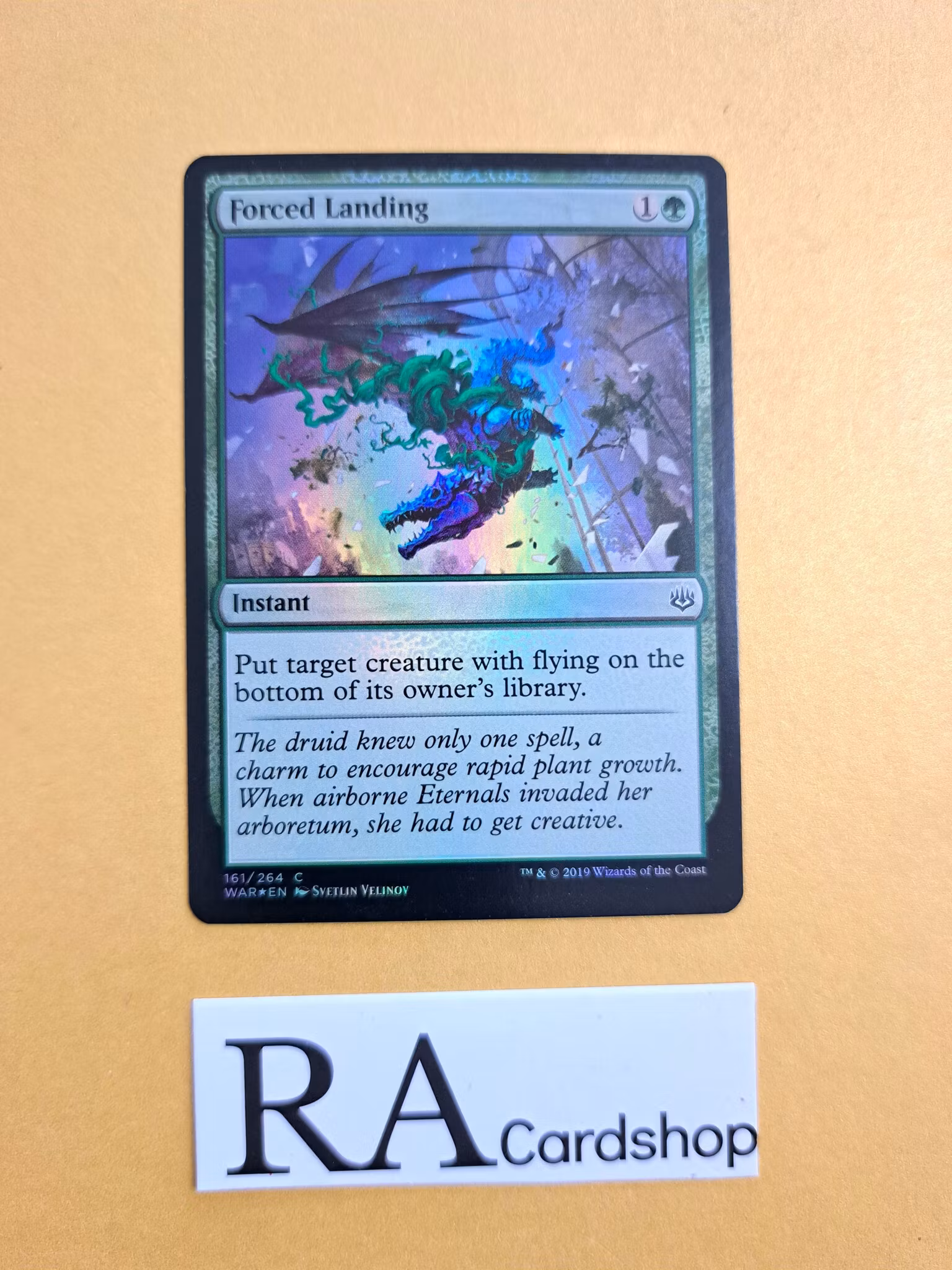 Forced Landing Common Foil 161/264 War of the Spark (WAR) Magic the Gathering