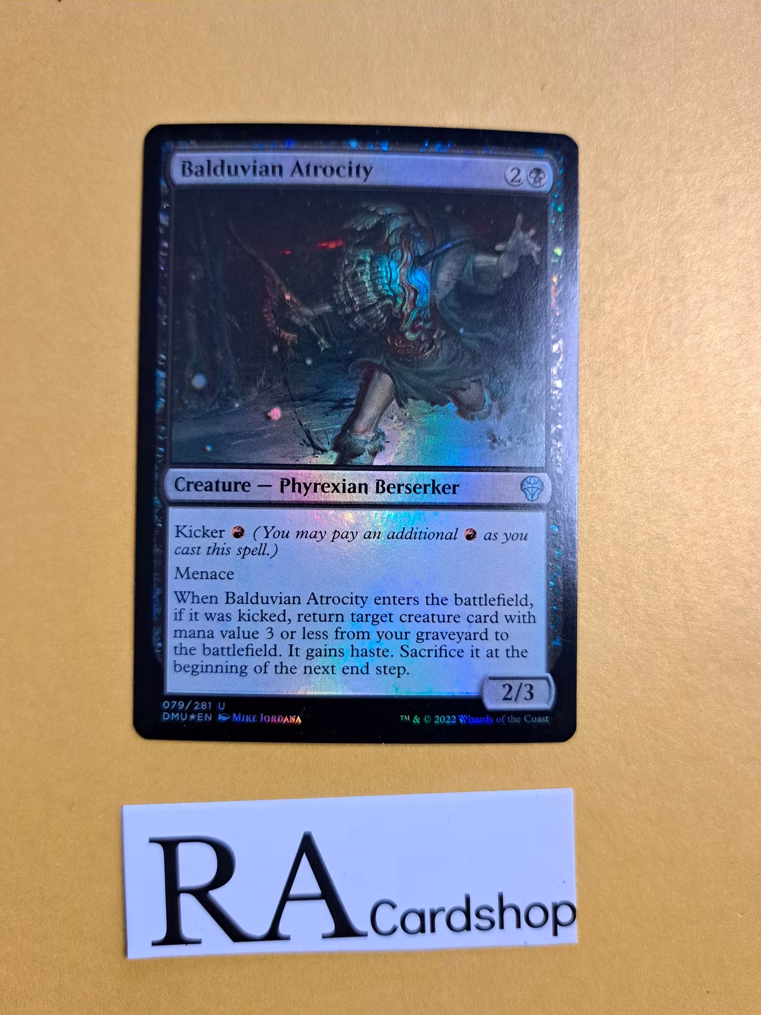 Balduvian Atrocity Uncommon Foil 079/281 Dominaria United (DMU) Magic the Gathering