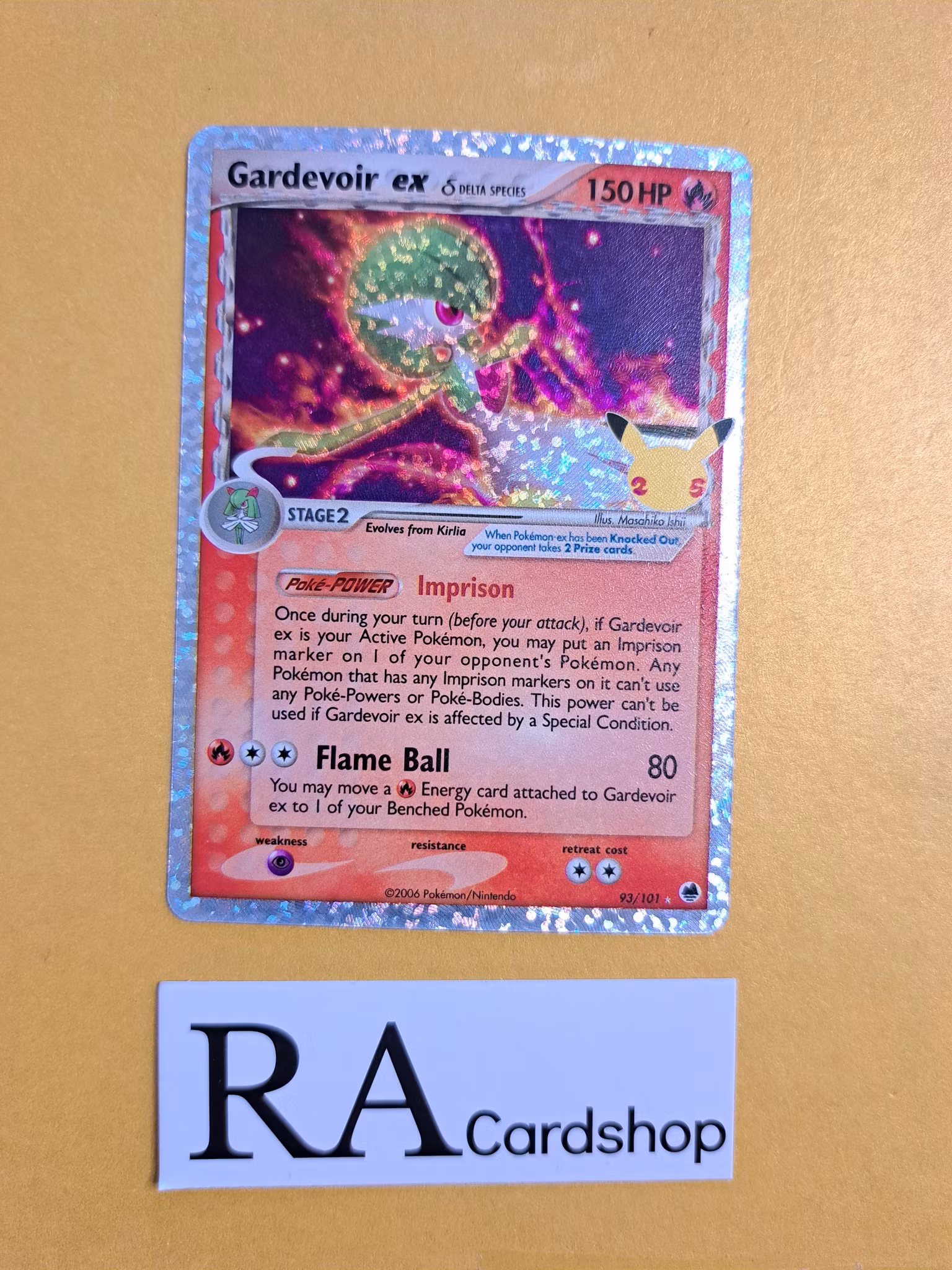 Gardevoir ex 93/101 Celebrations Pokemon