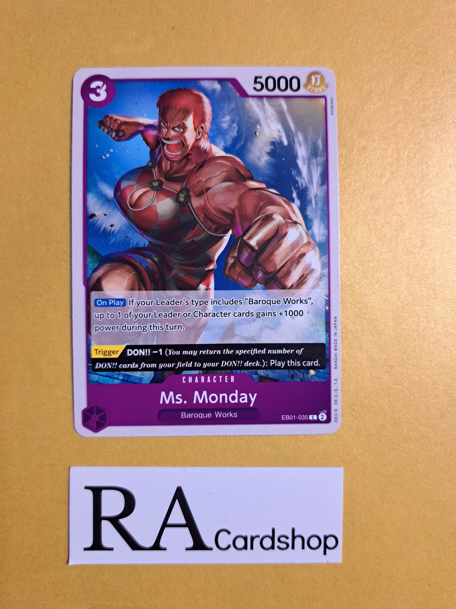 Ms. Monday Common EB01-035 Memorial Collection One Piece