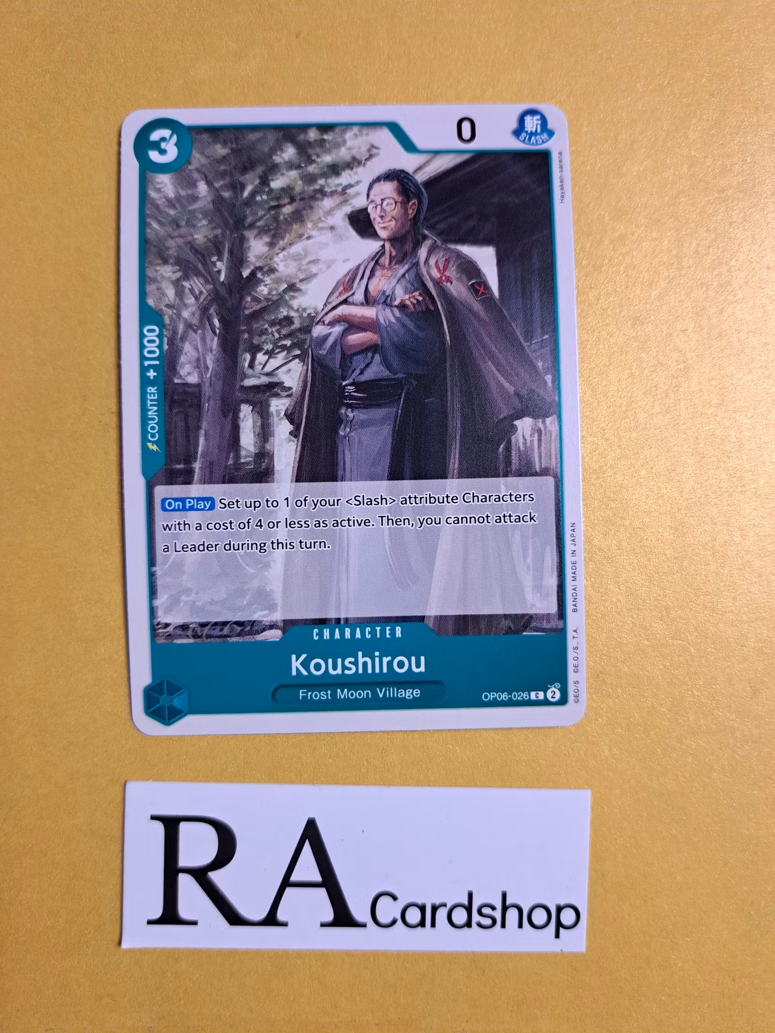 Koushirou Common OP06-026 Wings of the Captain OP06 One Piece