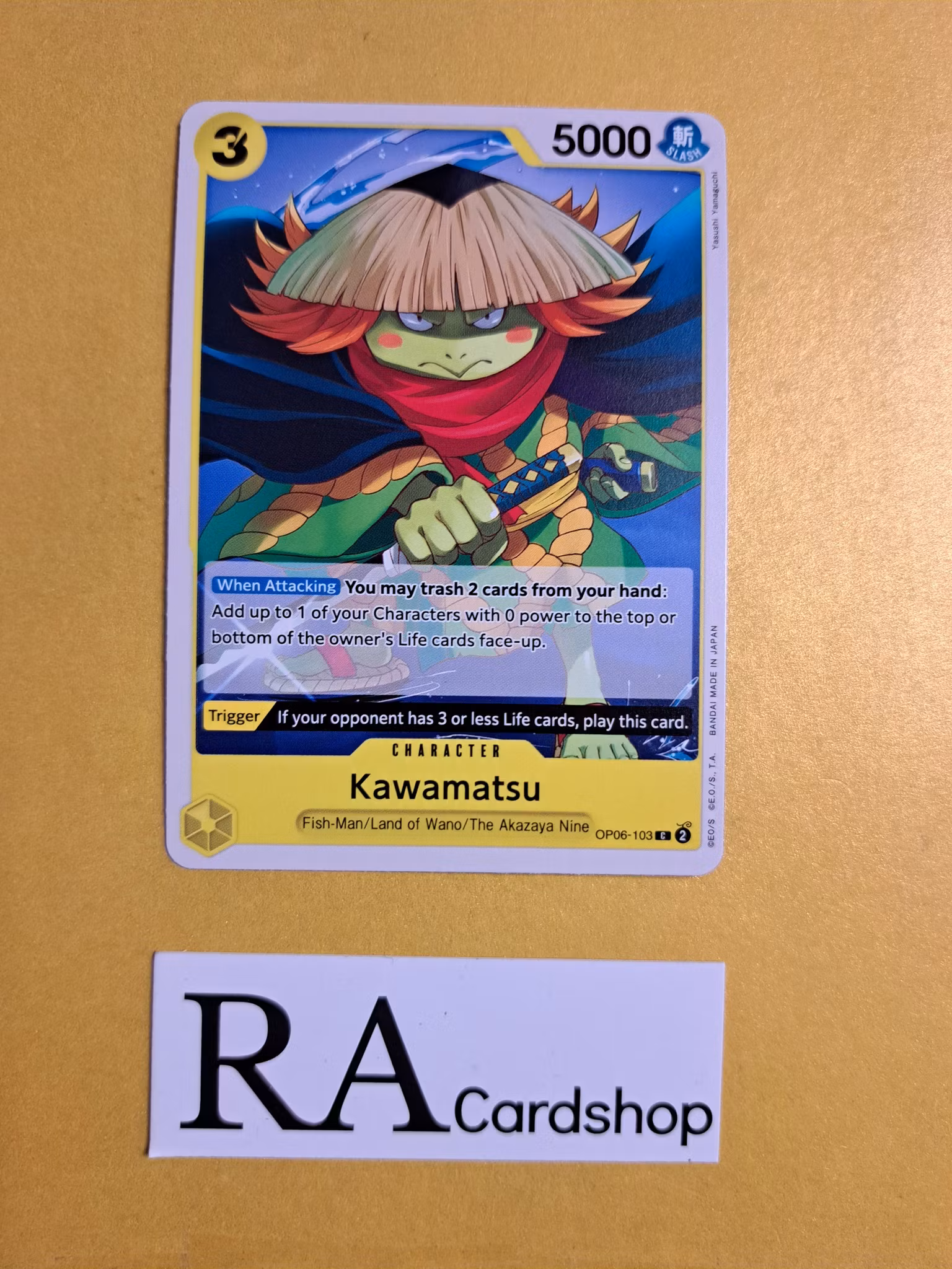 Kawamatsu Common OP06-103 Wings of the Captain OP06 One Piece