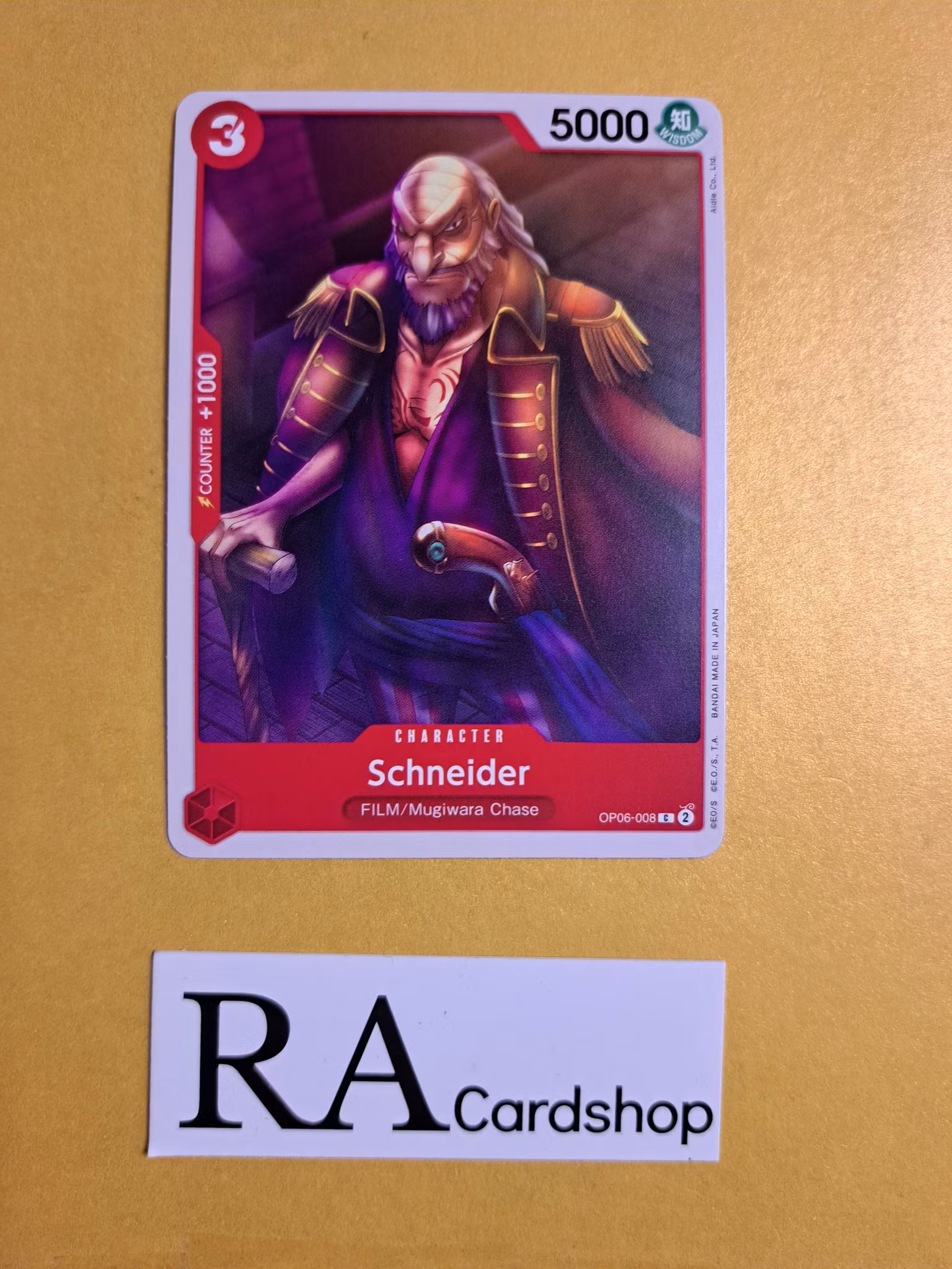 Schneider Common OP06-008 Wings of the Captain OP06 One Piece