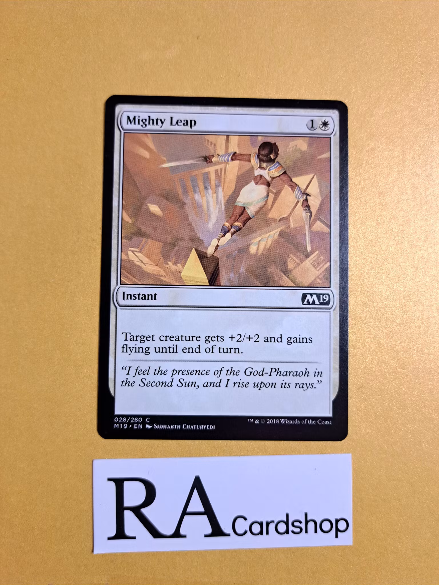 Mighty Leap Common 028/280 Core 2019 (M19) Magic the Gathering