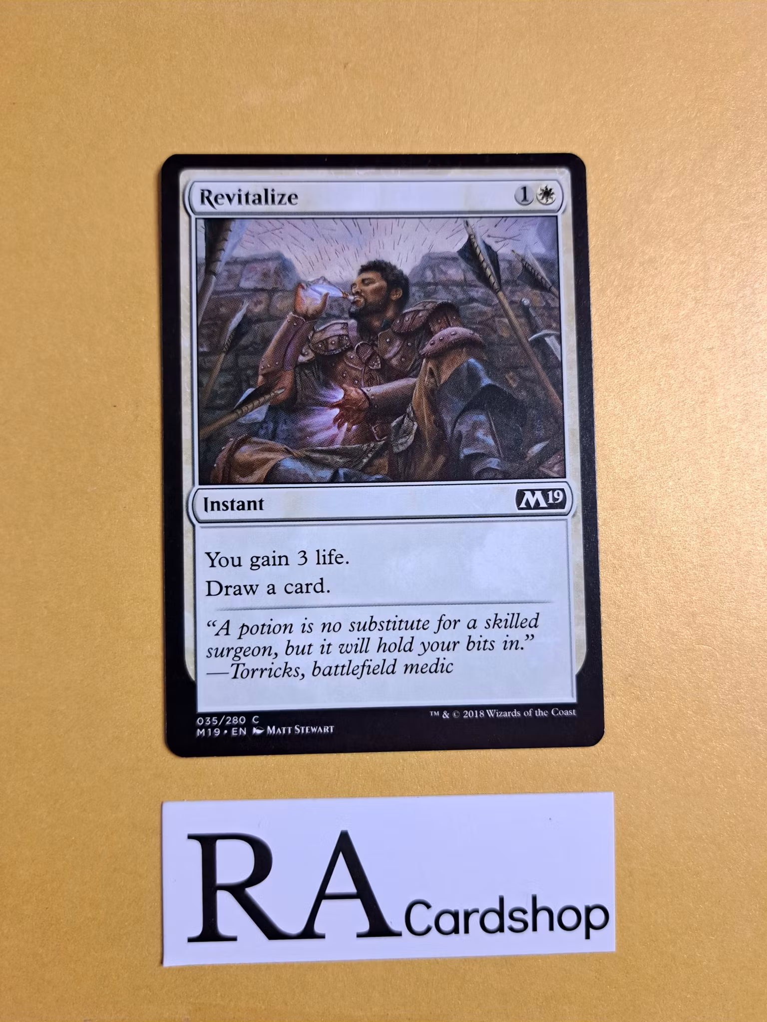 Revitalize Common 035/280 Core 2019 (M19) Magic the Gathering