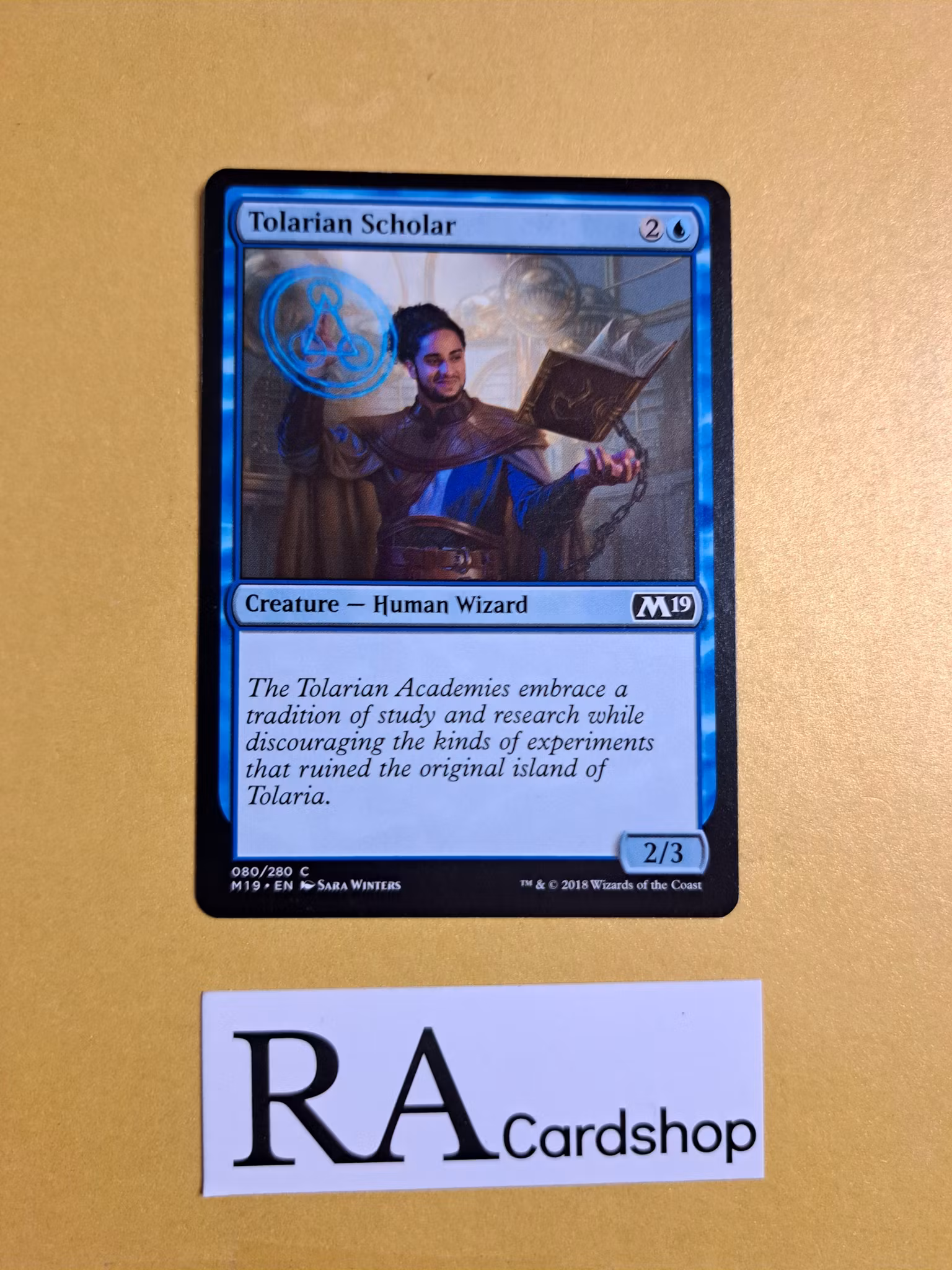 Tolarian Scholar Common 080/280 Core 2019 (M19) Magic the Gathering