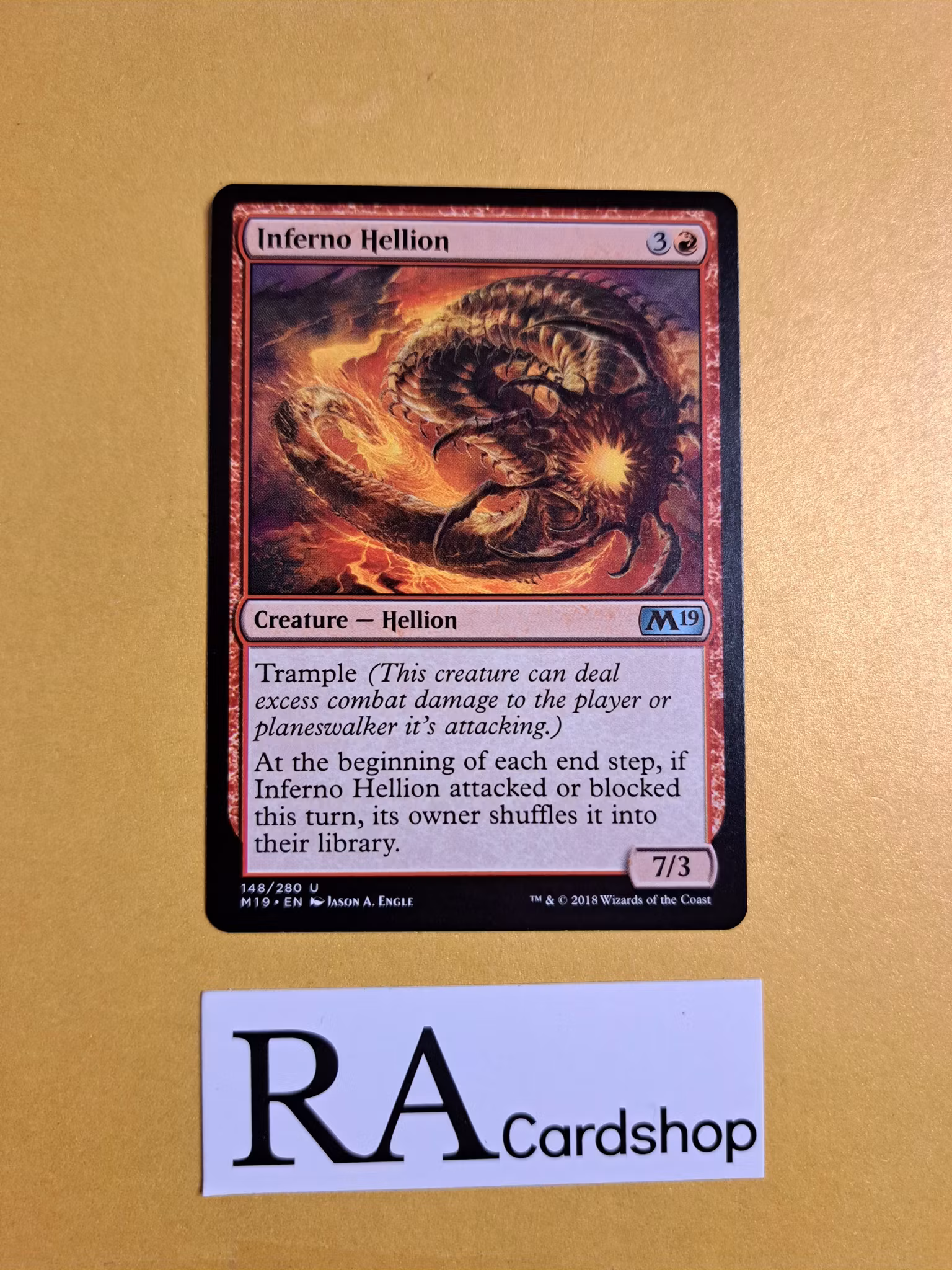 Inferno Hellion Uncommon 148/280 Core 2019 (M19) Magic the Gathering