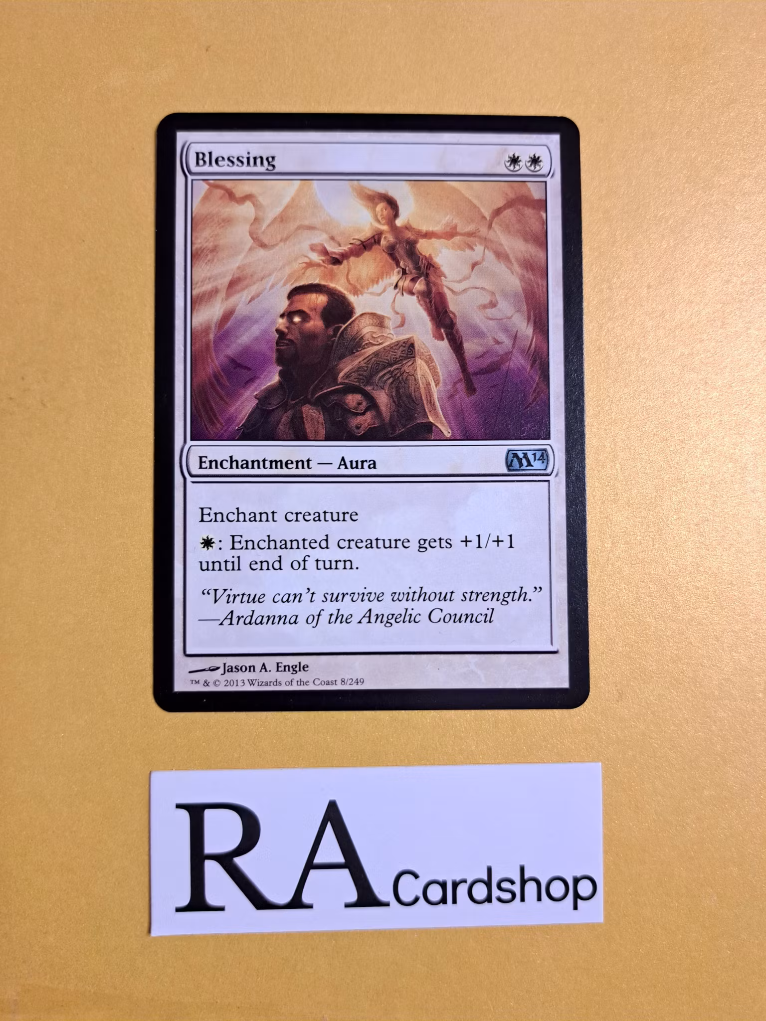 Blessing Common 8/249 Magic 2014 (M14) Magic the Gathering