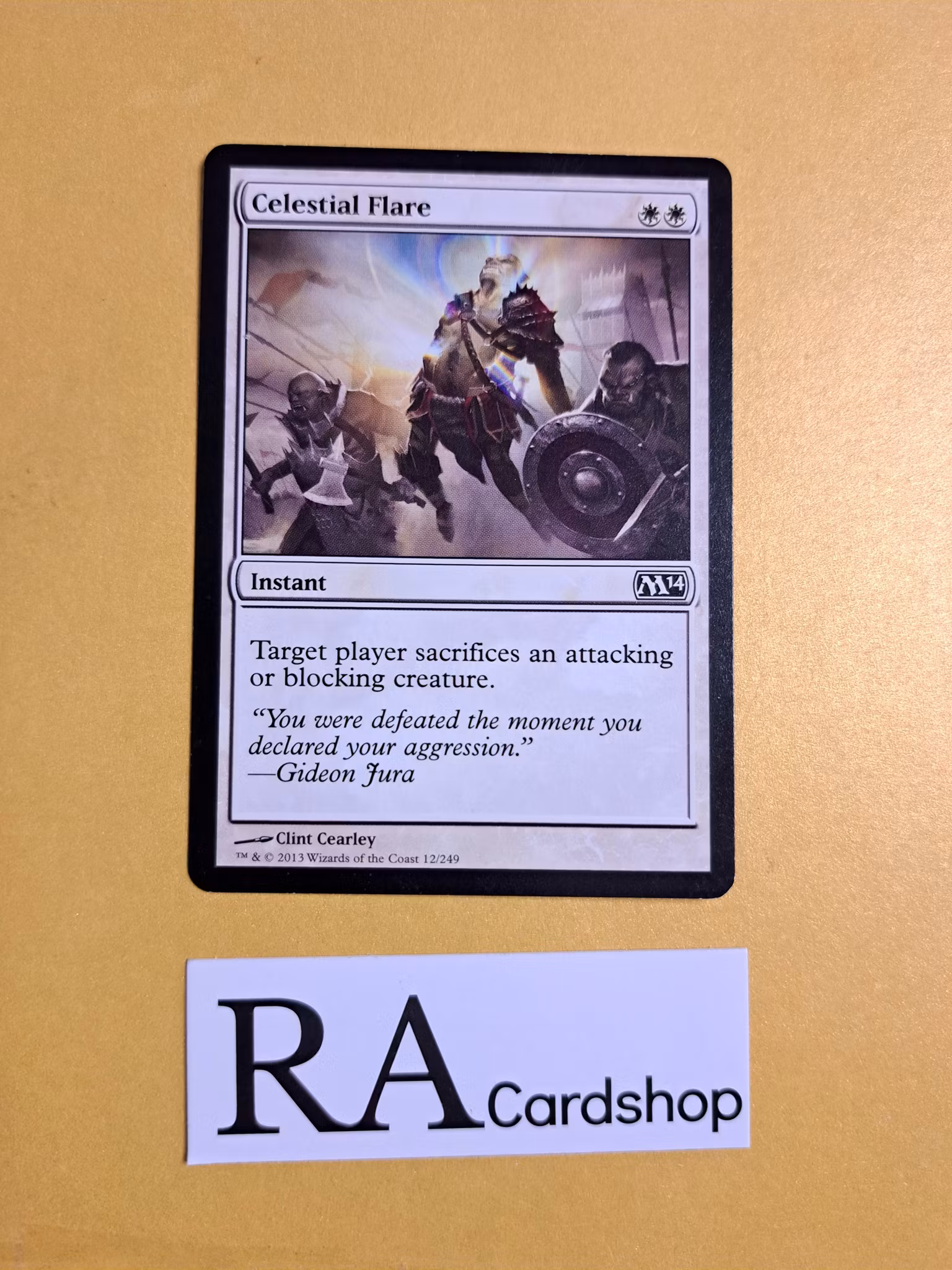 Celestial Flare Common 12/249 Magic 2014 (M14) Magic the Gathering