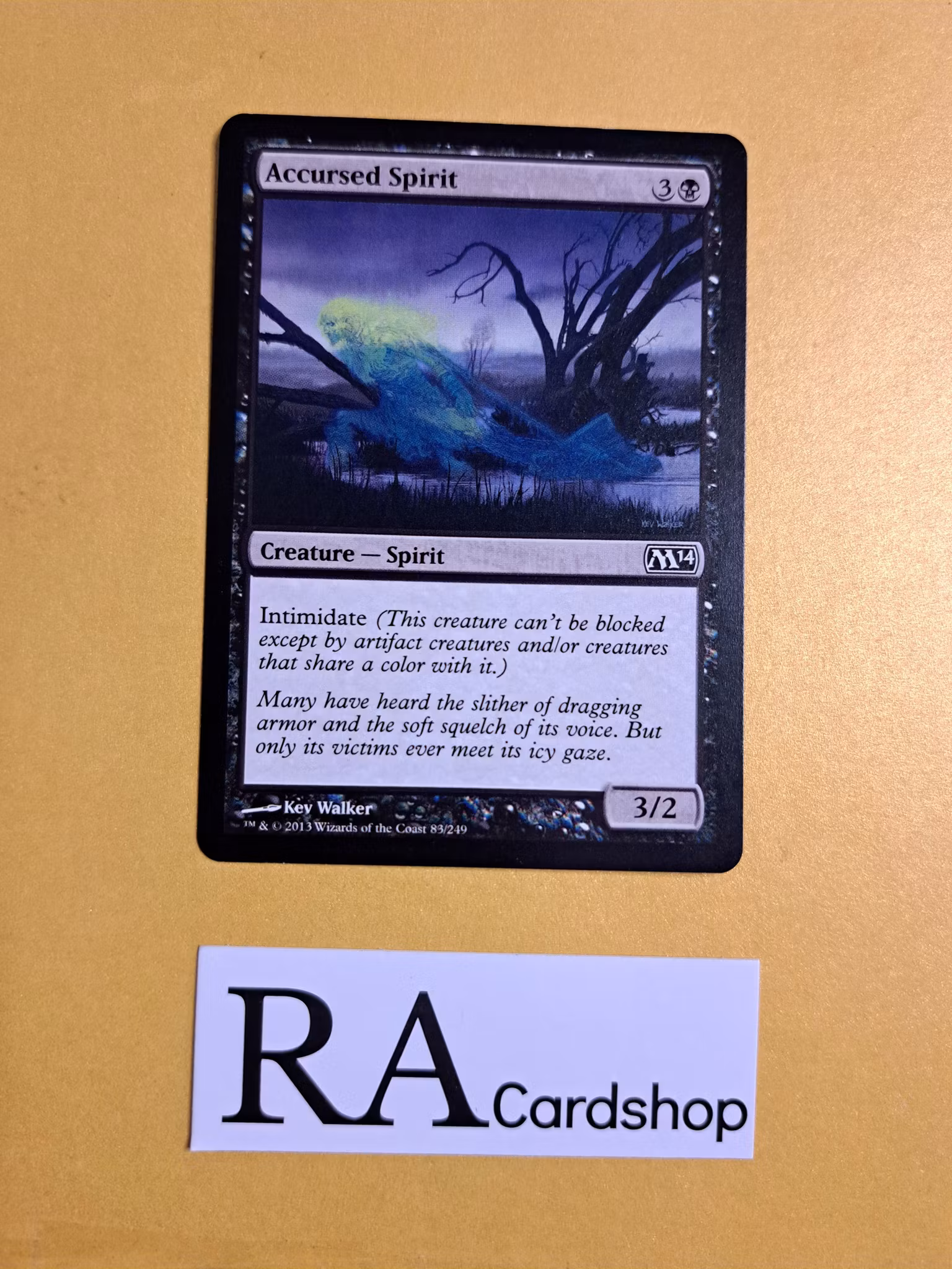 Accursed Spirit Common 83/249 Magic 2014 (M14) Magic the Gathering