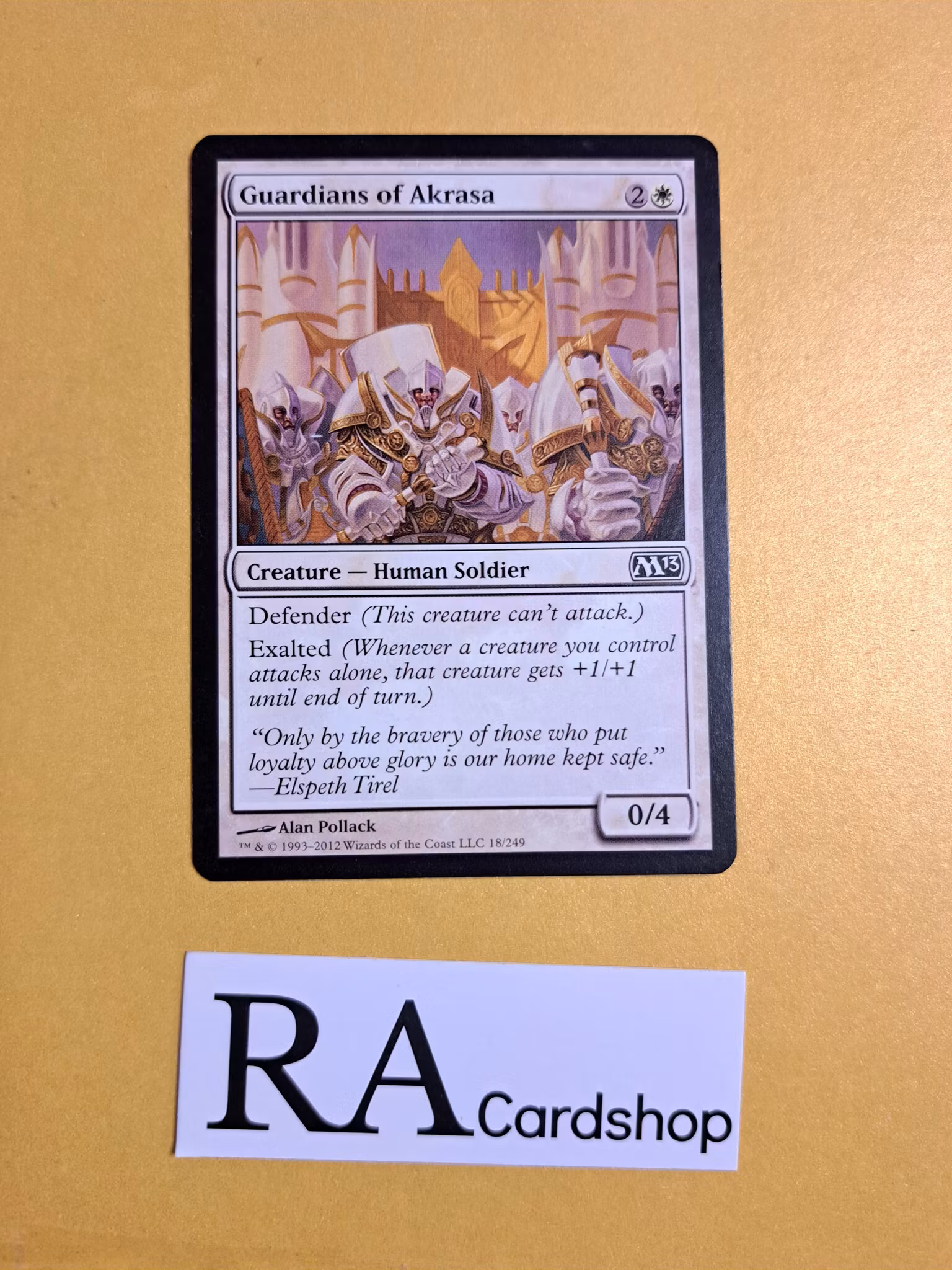 Guardians of Akrasa Common 18/249 Core 2013 (M13) Magic the Gathering
