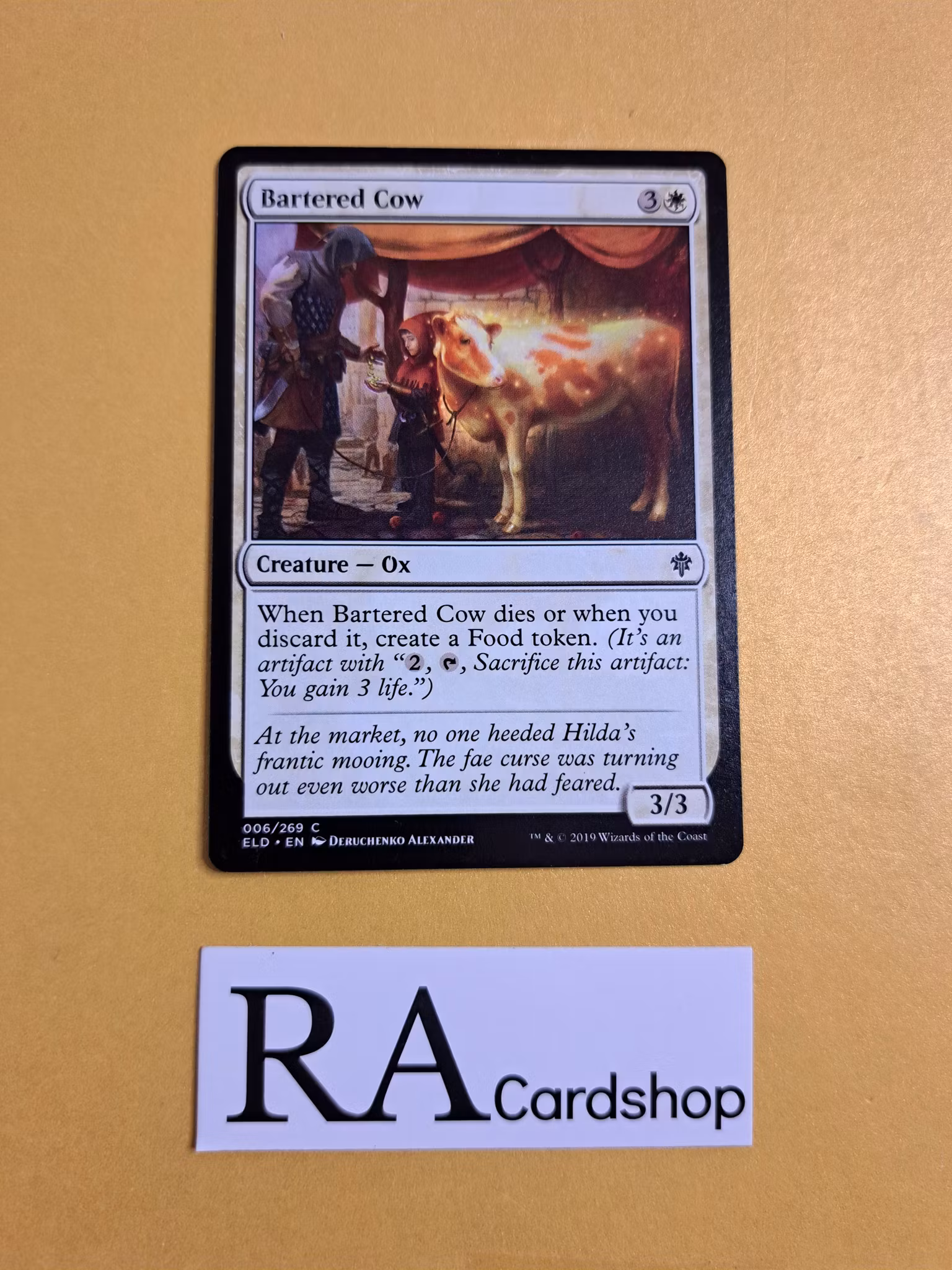 Barted Cow Common 006/268 Throne of Eldraine (ELD) Magic the Gathering