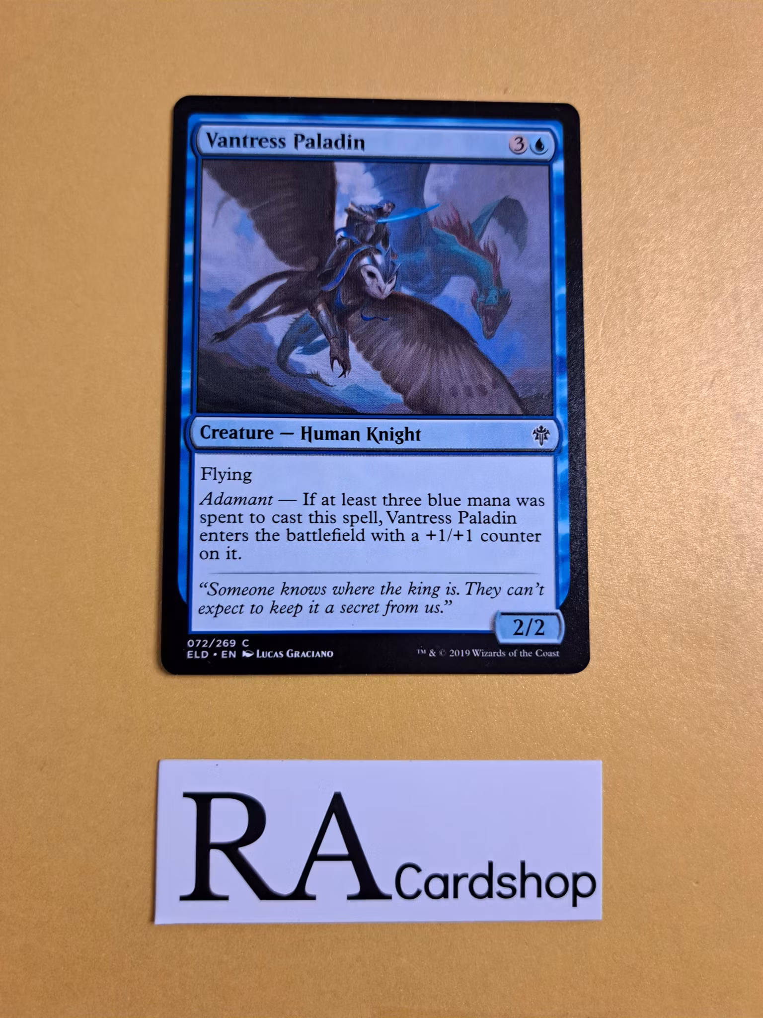 Vantress Paladin Common 072/268 Throne of Eldraine (ELD) Magic the Gathering
