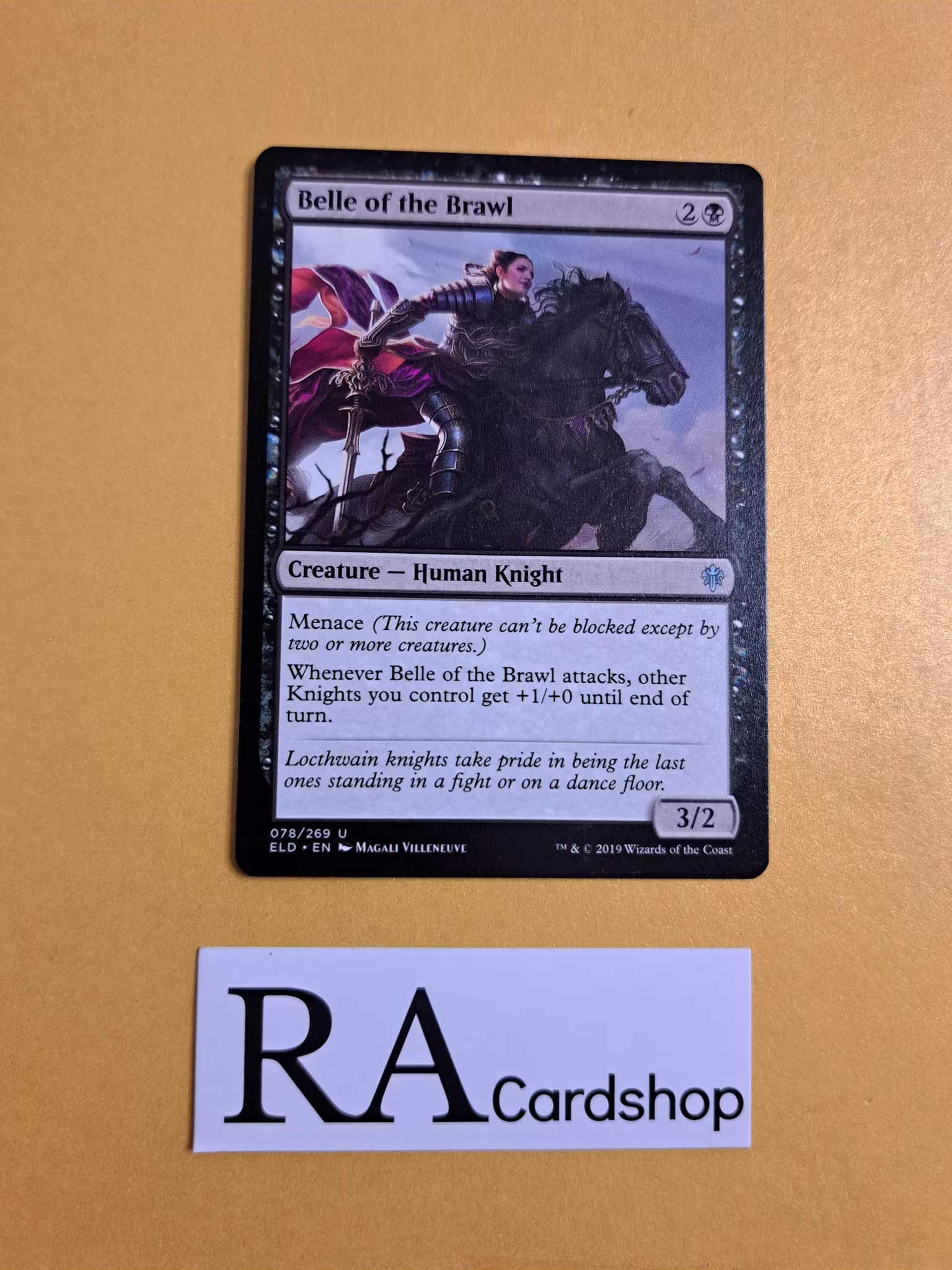 Belle of the Brawl Uncommon 078/268 Throne of Eldraine (ELD) Magic the Gathering