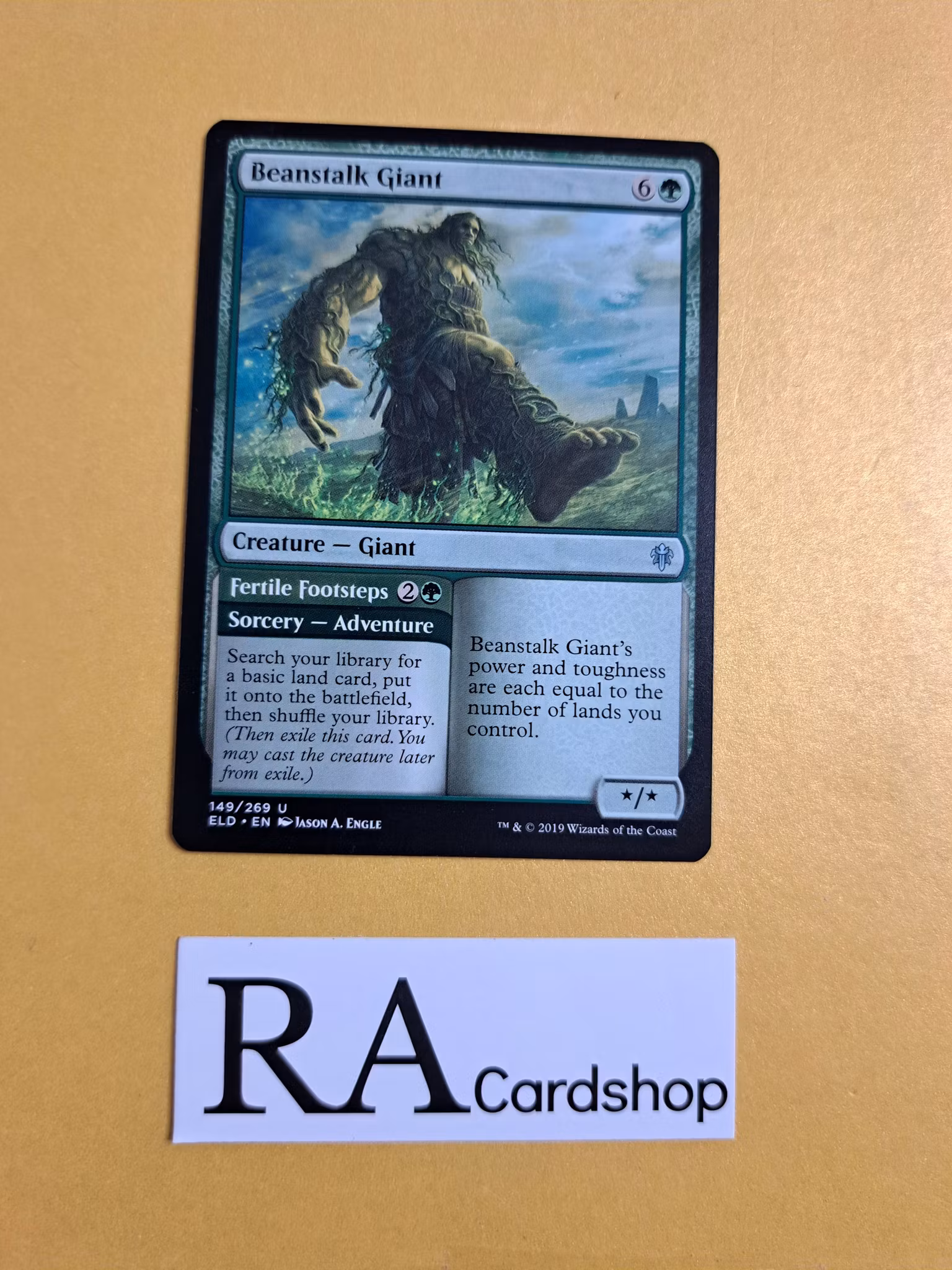 Beanstalker Giant Uncommon 149/268 Throne of Eldraine (ELD) Magic the Gathering