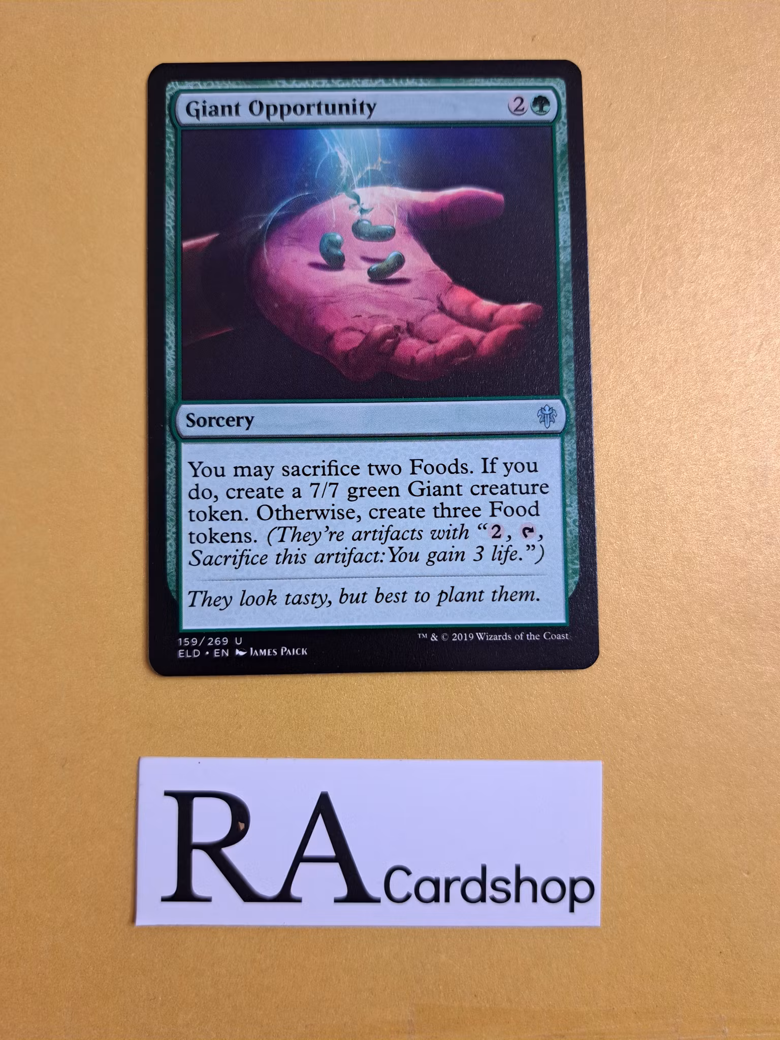 Giant Opportunity Uncommon 159/268 Throne of Eldraine (ELD) Magic the Gathering