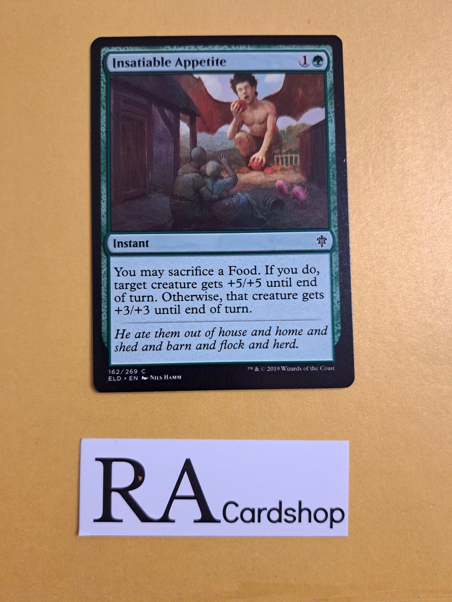 Insaitable Appetite Common 162/268 Throne of Eldraine (ELD) Magic the Gathering