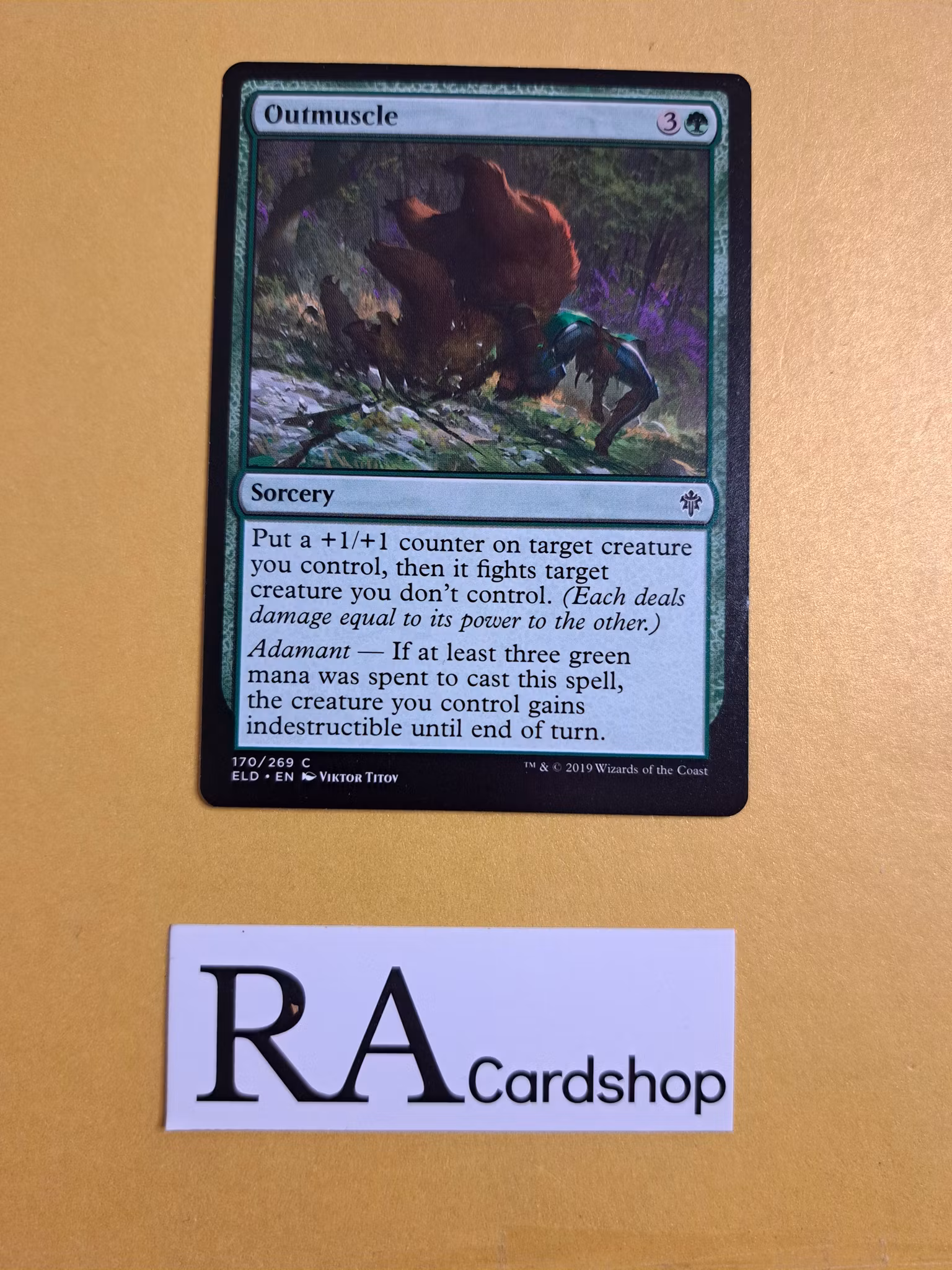 Outmuscle Common 170/268 Throne of Eldraine (ELD) Magic the Gathering
