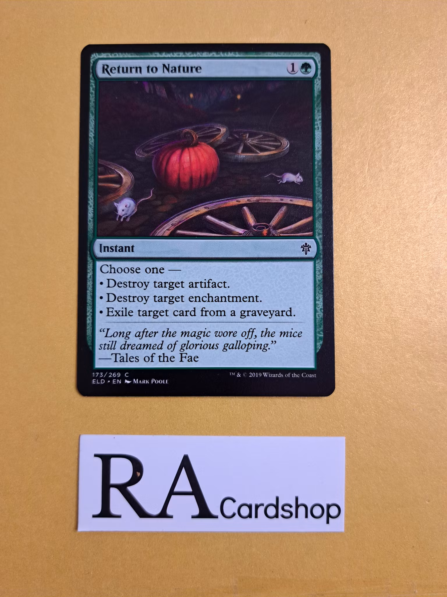 Return to Nature Common 173/268 Throne of Eldraine (ELD) Magic the Gathering