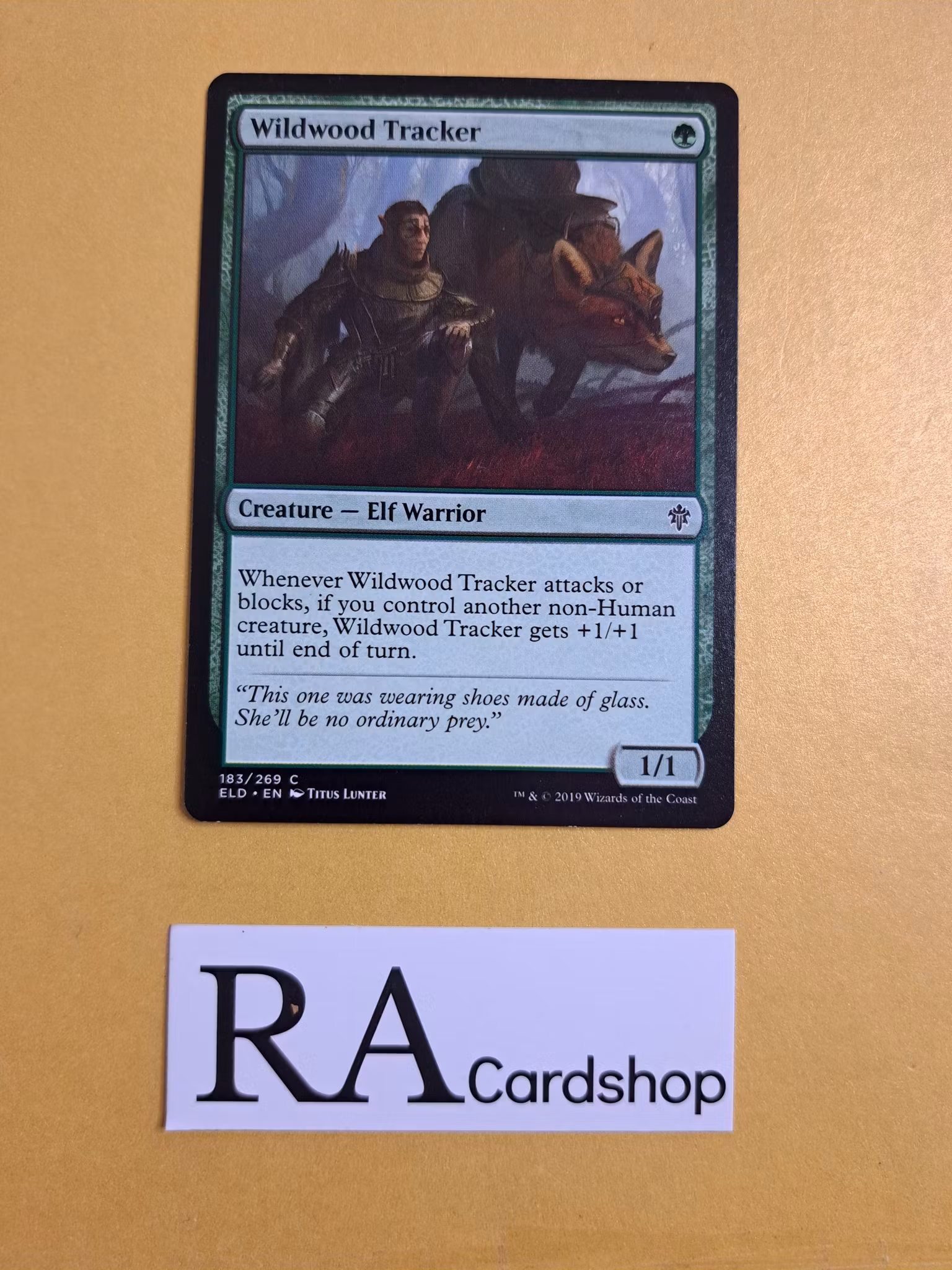 Wildwood Tracker Common 183/268 Throne of Eldraine (ELD) Magic the Gathering