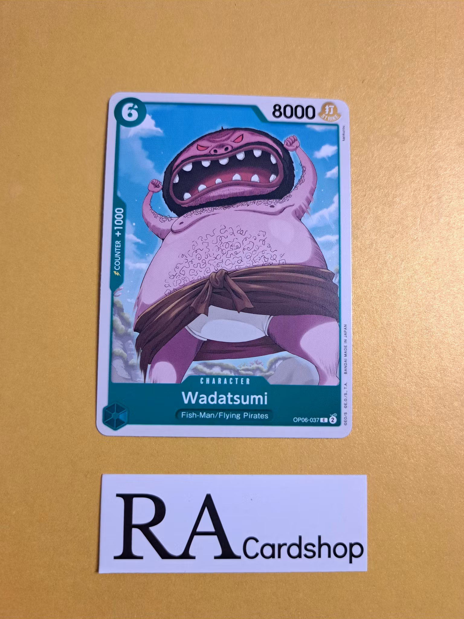 Wadatsumi Common OP06-037 Wings of the Captain OP06 One Piece