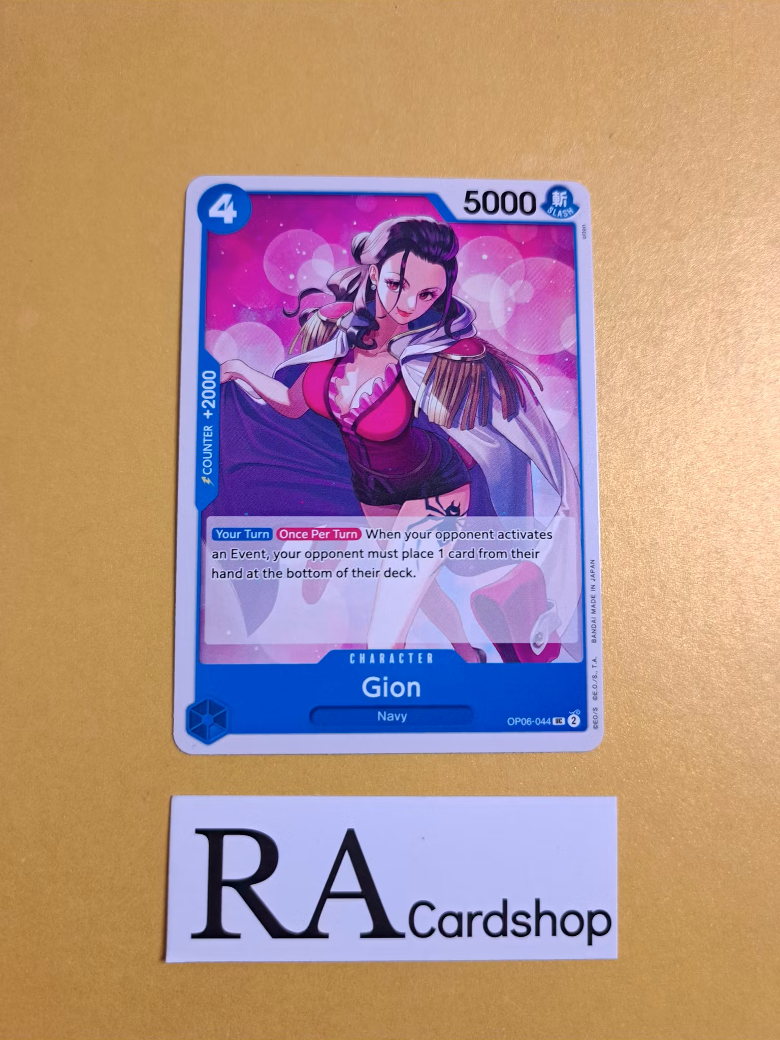 Gion Uncommon OP06-044 Wings of the Captain OP06 One Piece